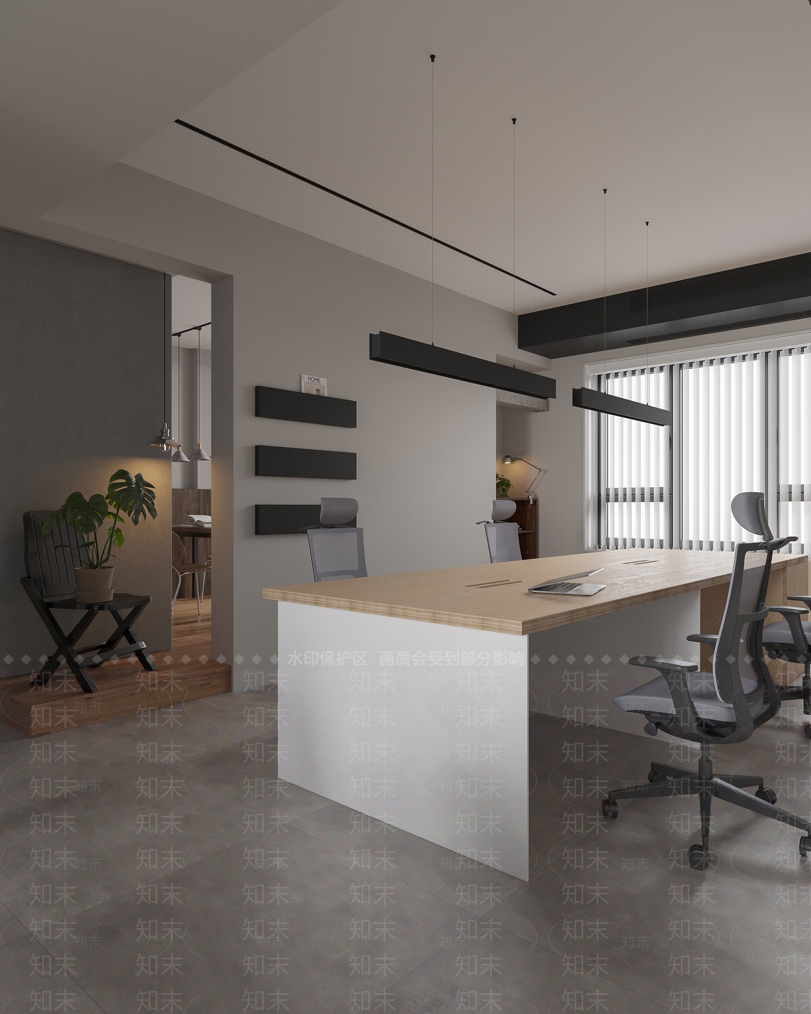 现代咖啡厅3D模型下载【ID:1213993995】