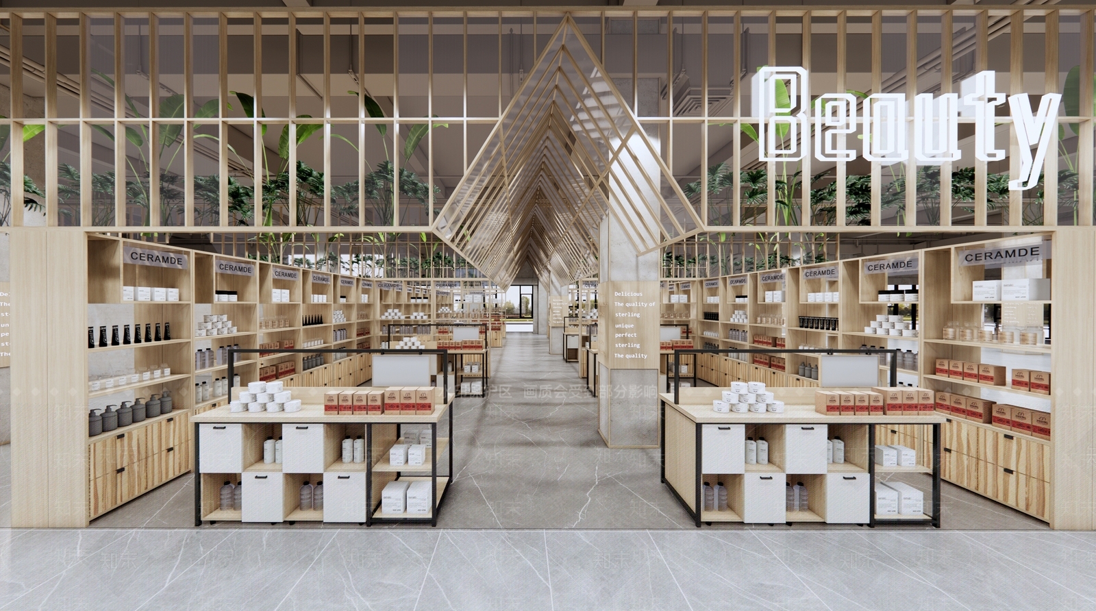 北欧超市商场3D模型下载【ID:1143930041】