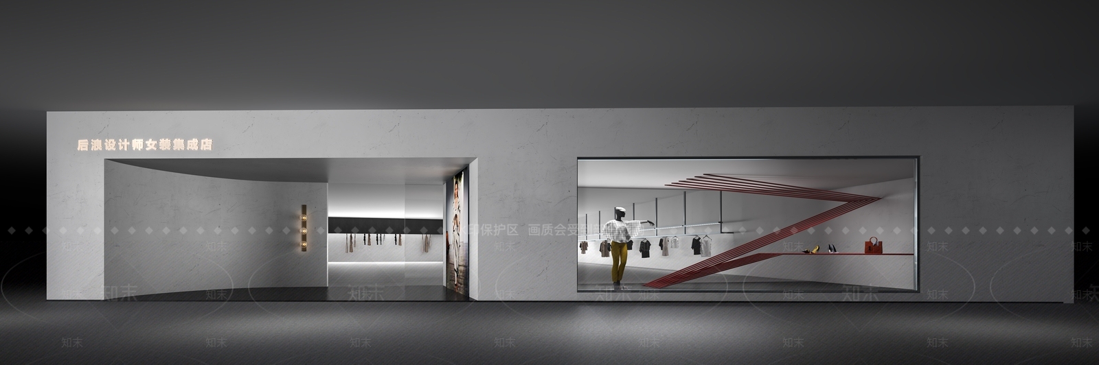 门头3D模型精品下载_3dmax模型_知末网