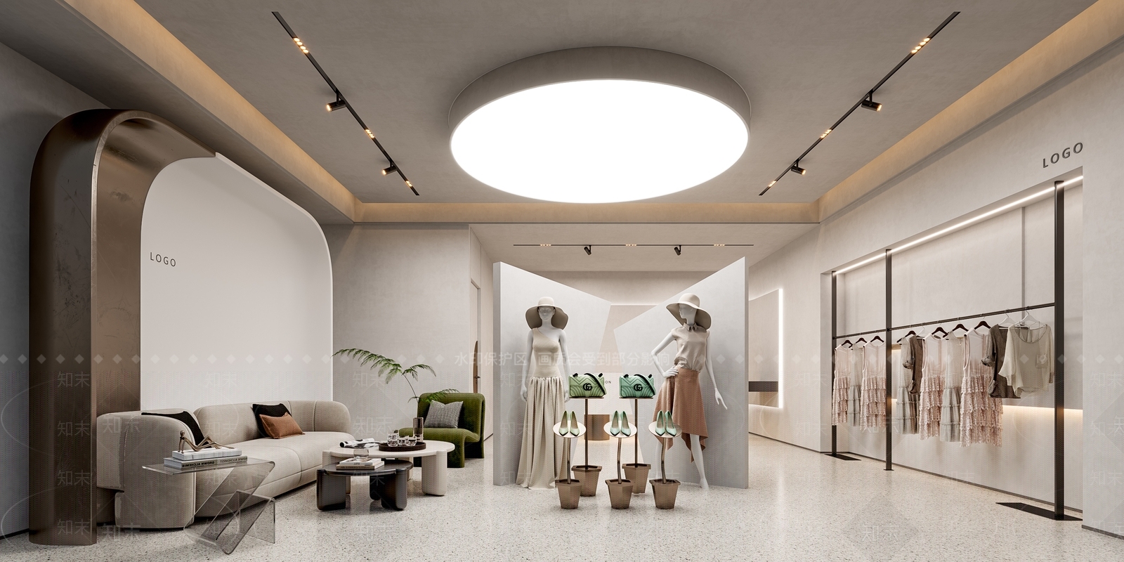 侘寂接待室3D模型下载【ID:1213994858】