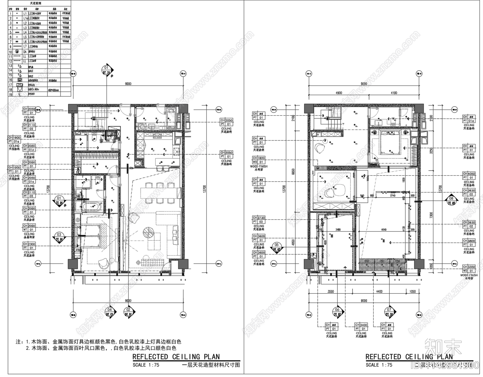 丹健国际深圳太子湾loft公寓室内施工图下载【ID:1143981500】