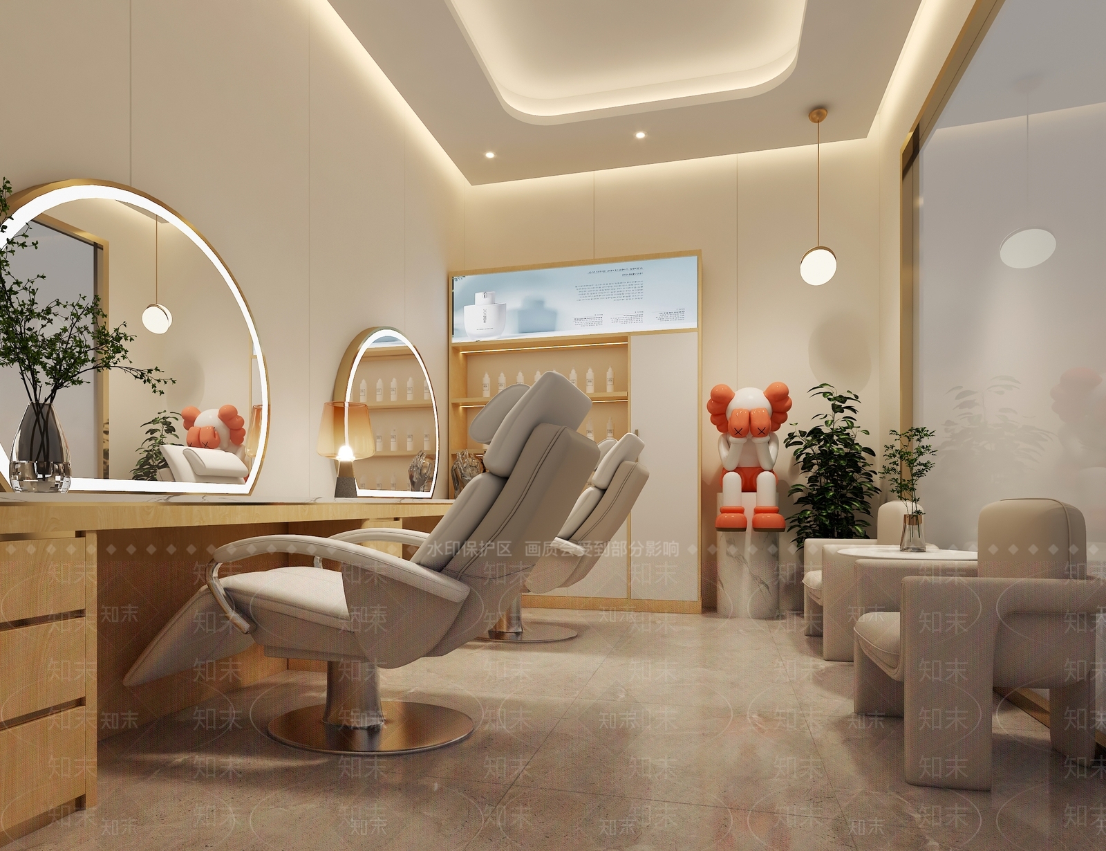 现代理发店VIP包间SU模型下载【ID:1143981963】