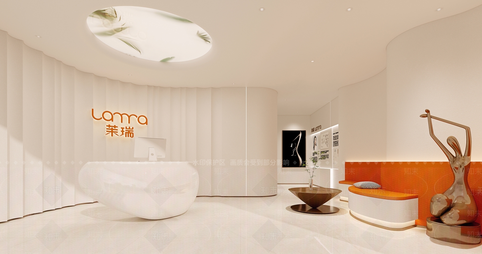 现代美容SPA店3D模型下载【ID:1143994360】