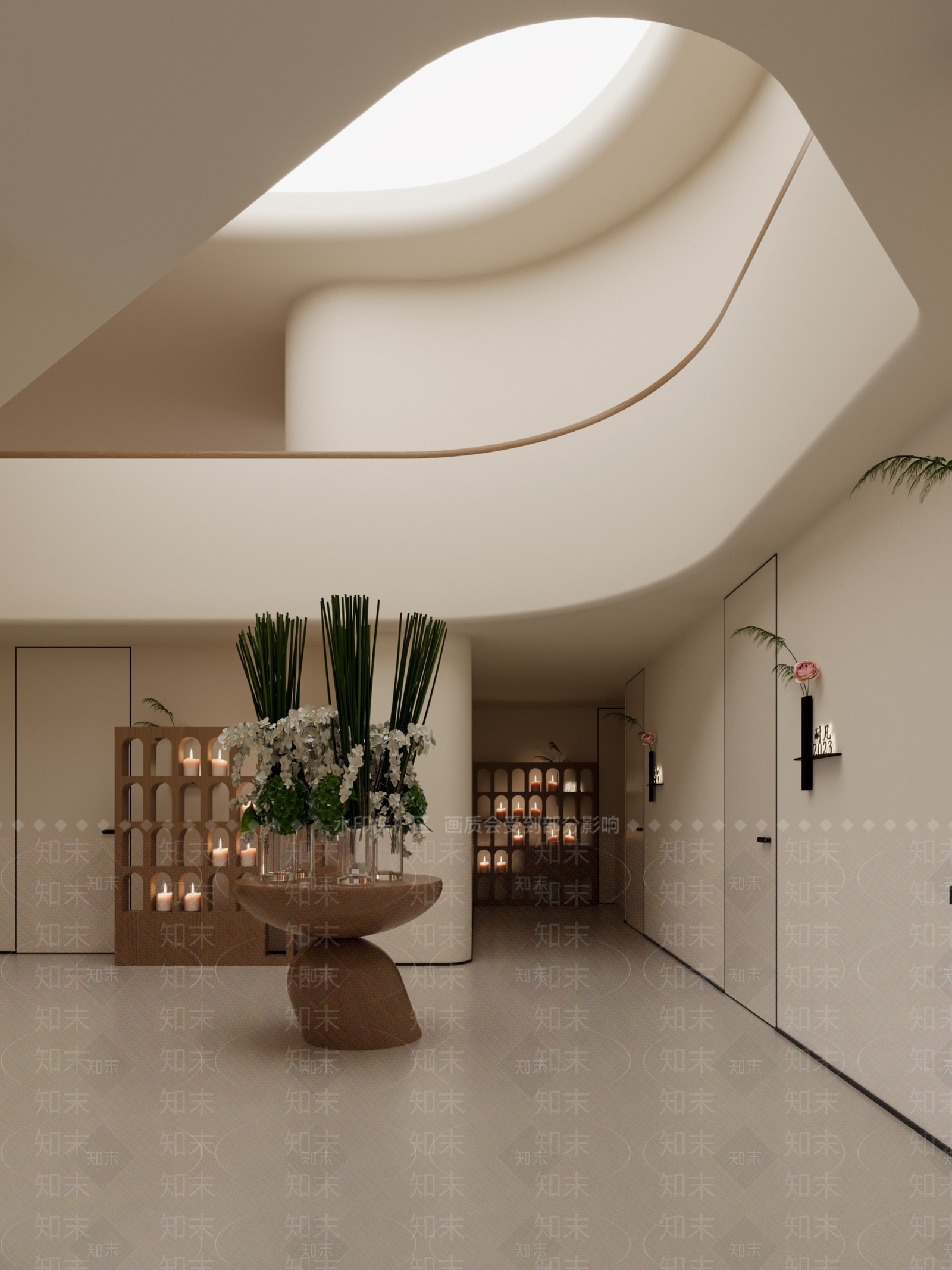现代美容SPA店3D模型下载【ID:1144043080】