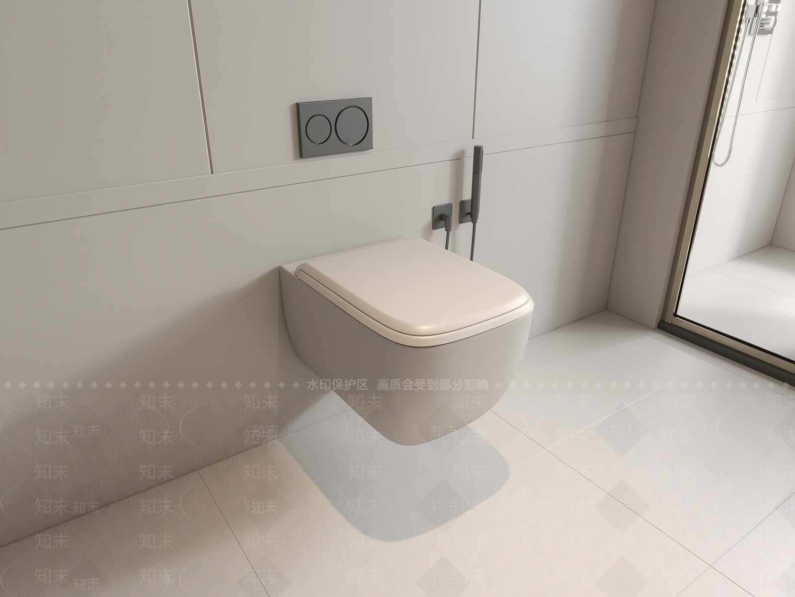 马桶3D模型下载【ID:1144051321】