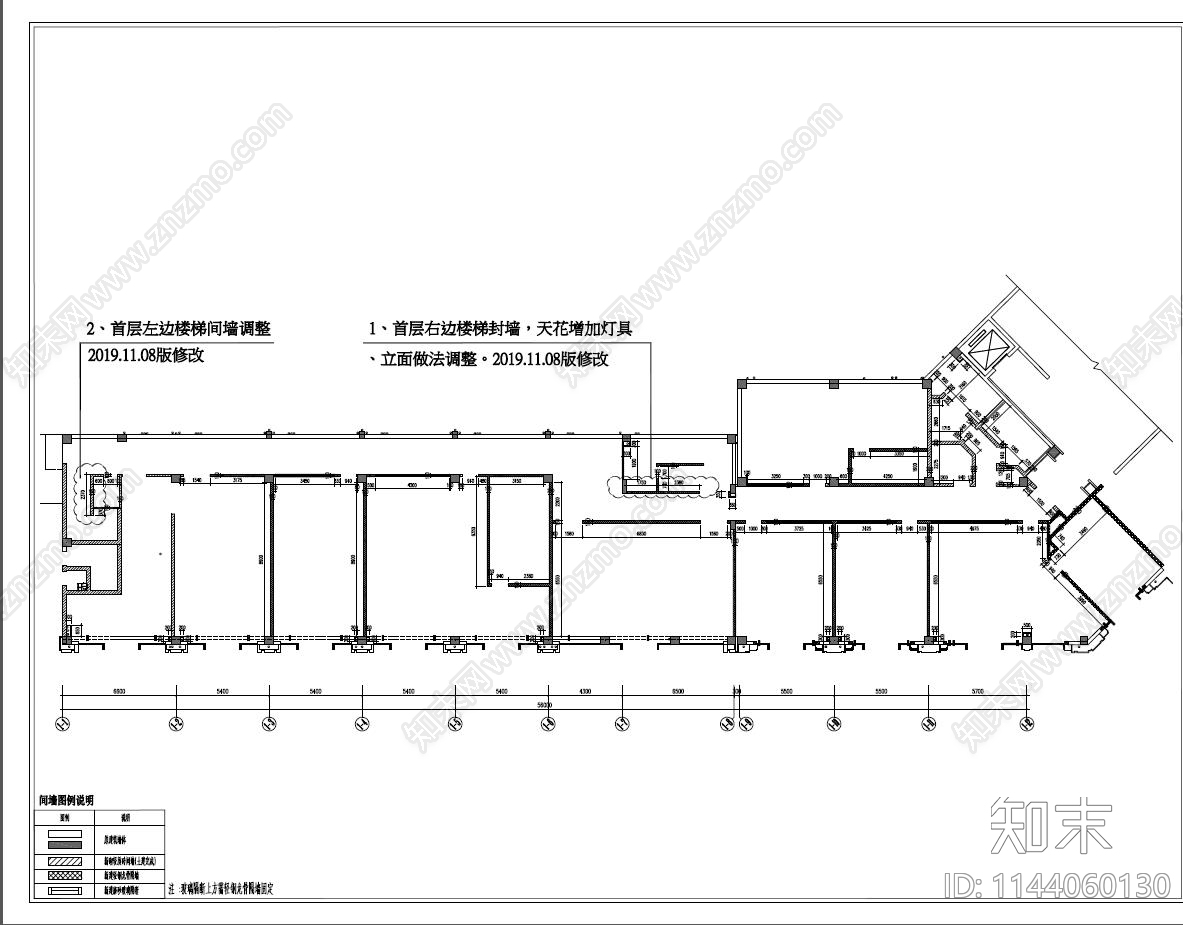 办公室室内装饰cad施工图下载【ID:1144060130】