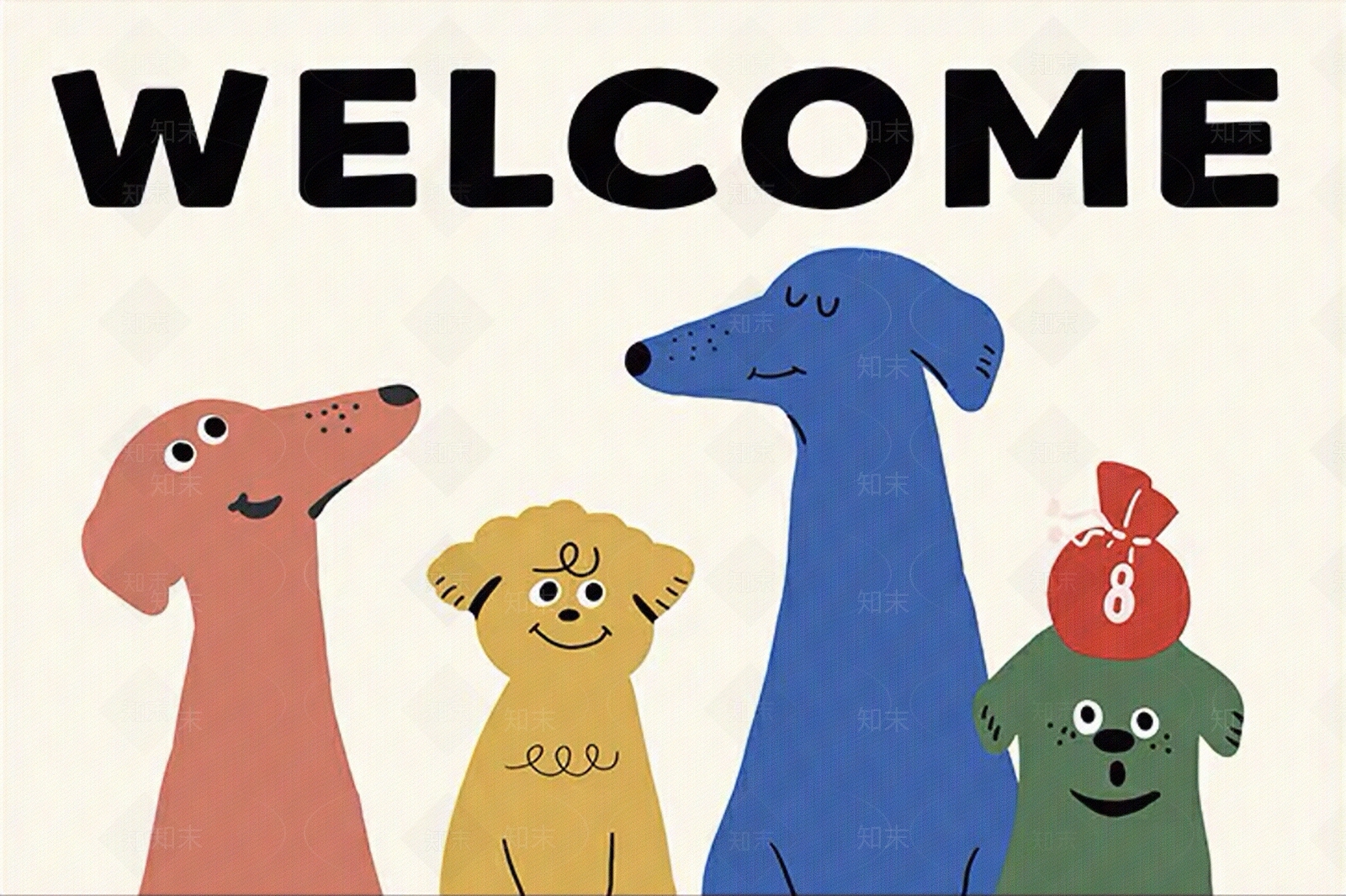 儿童卡通挂画贴图下载【ID:1144443853】