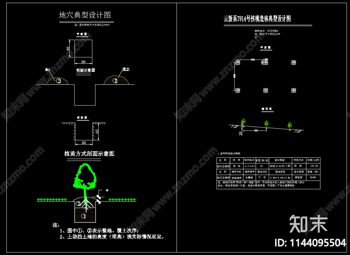 小流域水土保持项目cad施工图下载【ID:1144095504】