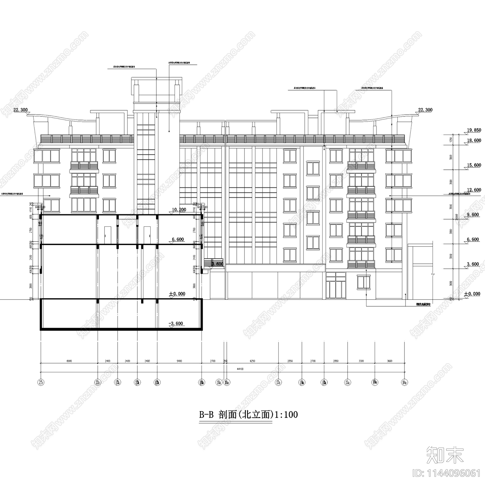 农贸批发综合百货菜市场建筑40套施工图下载【ID:1144096061】