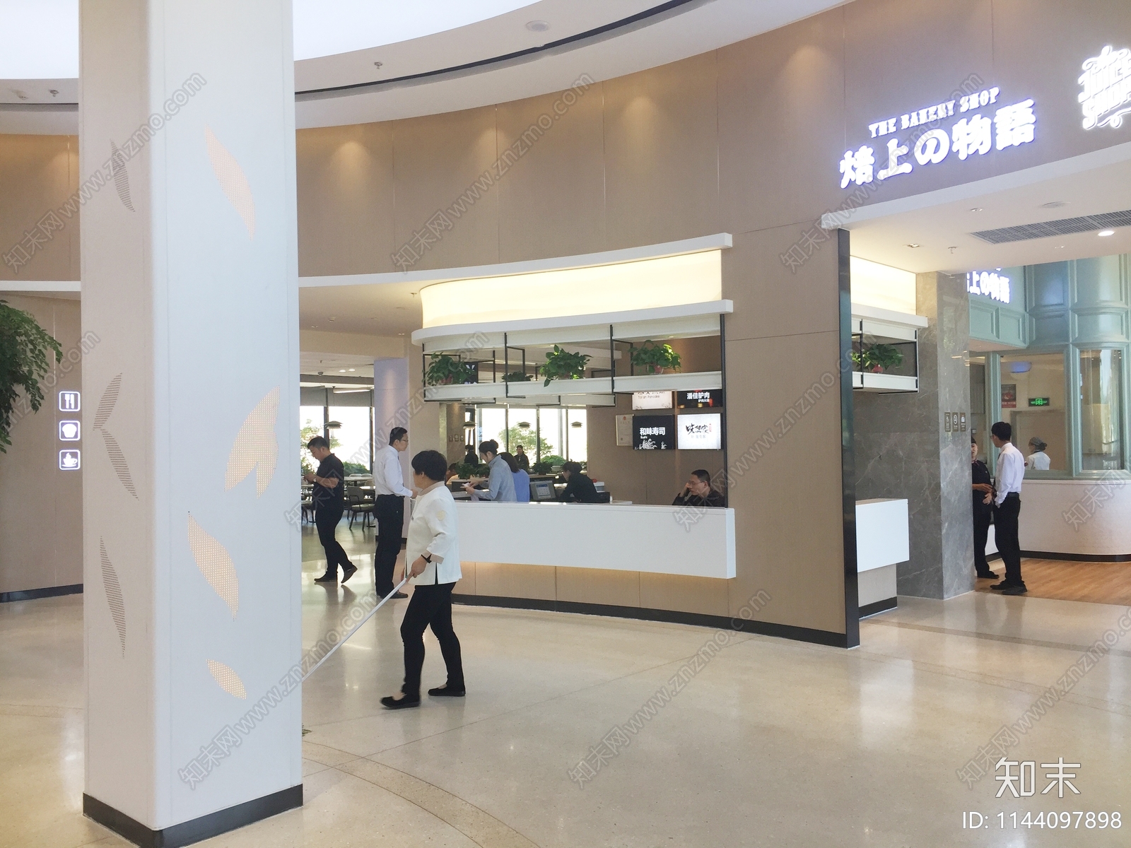 山东高速泰安服务区室内装修cad施工图下载【ID:1144097898】