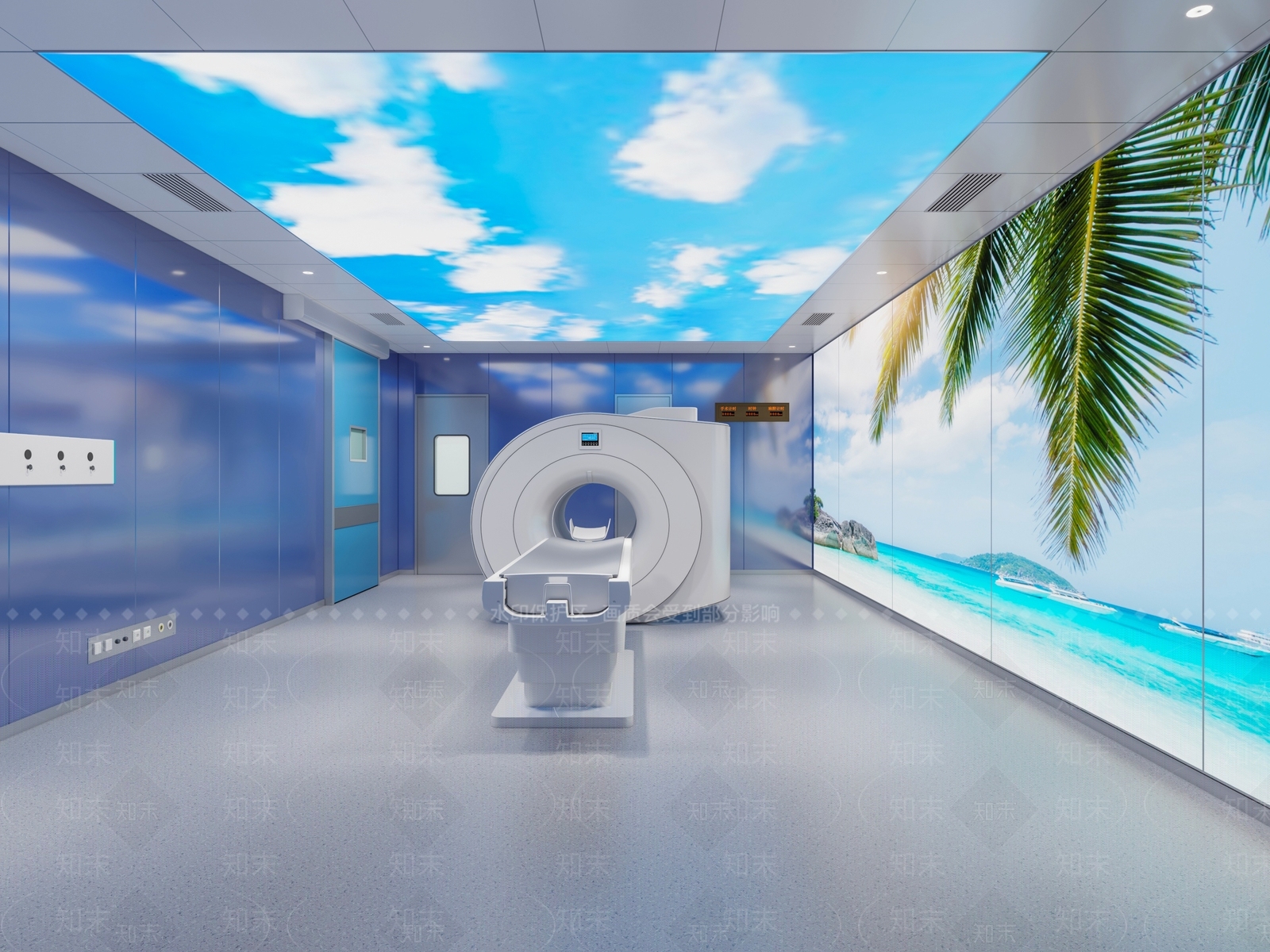 现代医院3D模型下载【ID:1144120954】