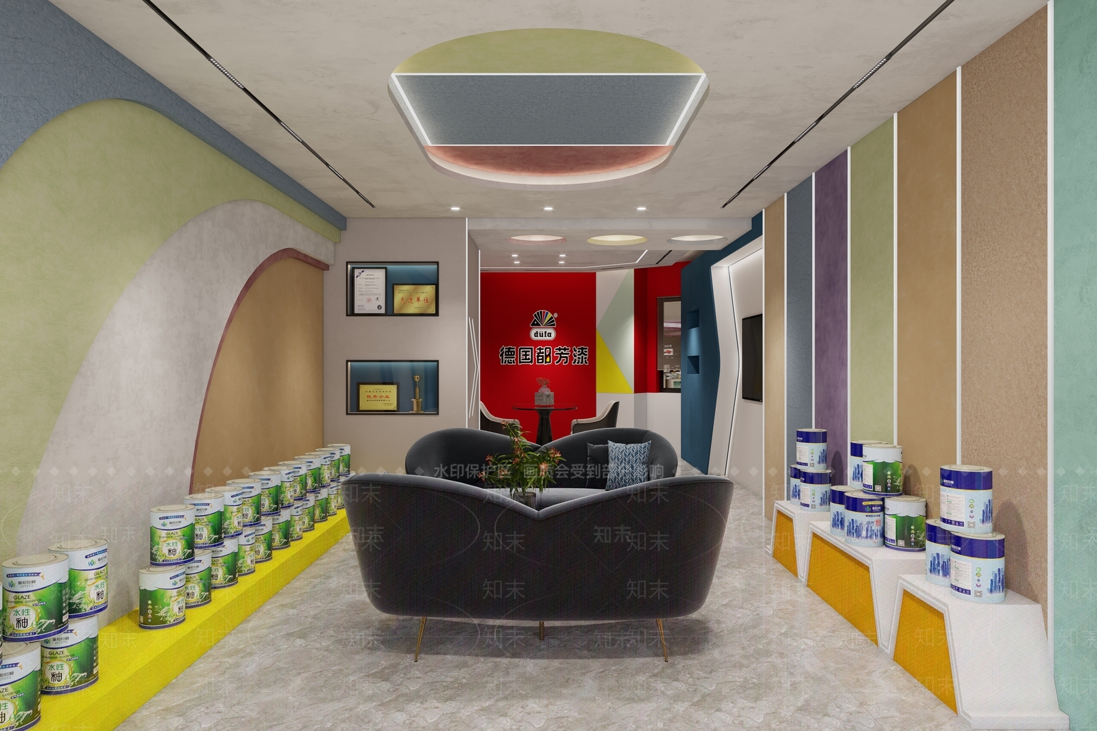 现代家居专卖店3D模型下载【ID:1144135569】