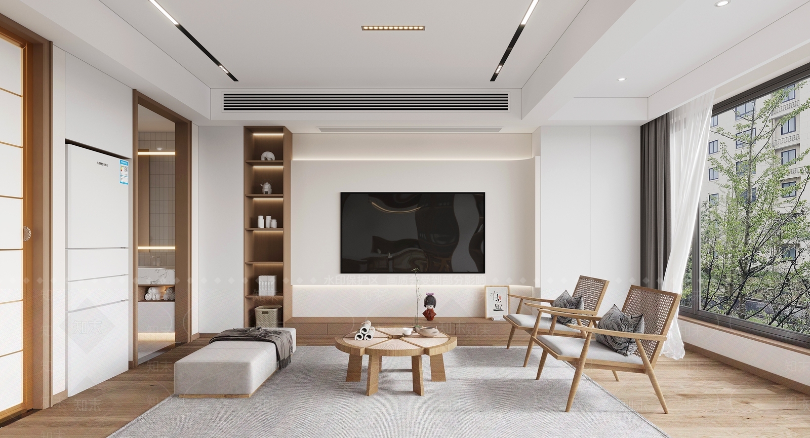日式酒柜3D模型下载【ID:1214001368】