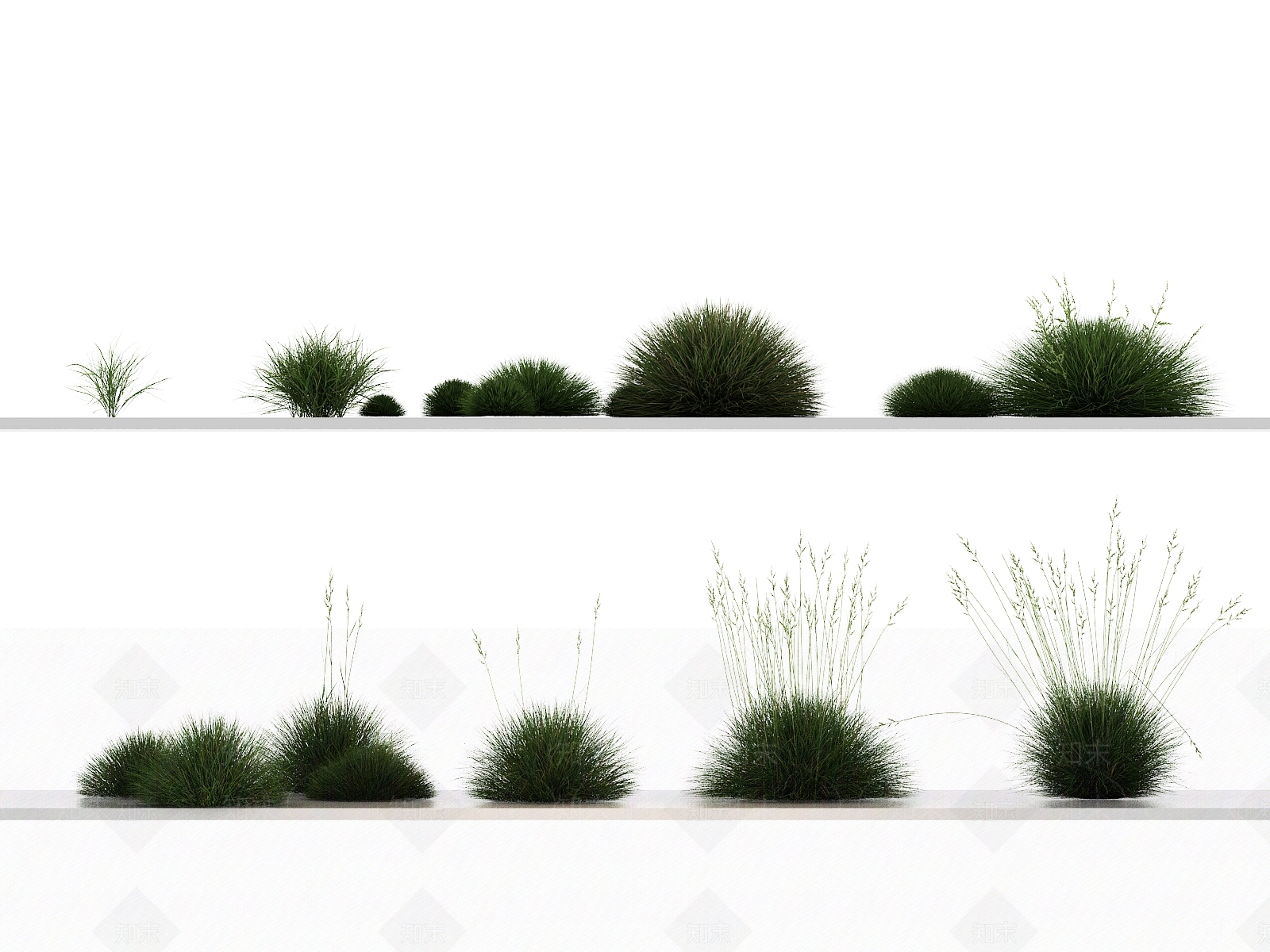 花草组合3D模型下载【ID:1144141255】