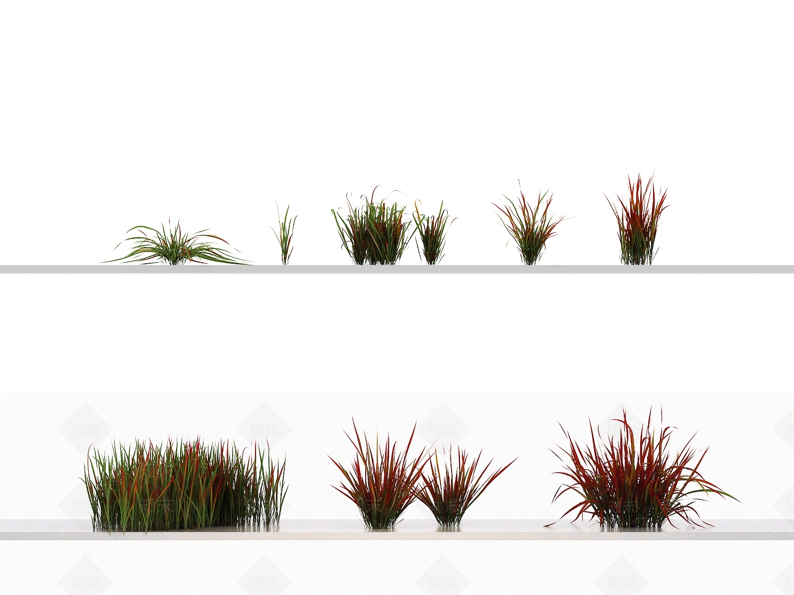 花草组合3D模型下载【ID:1144141436】