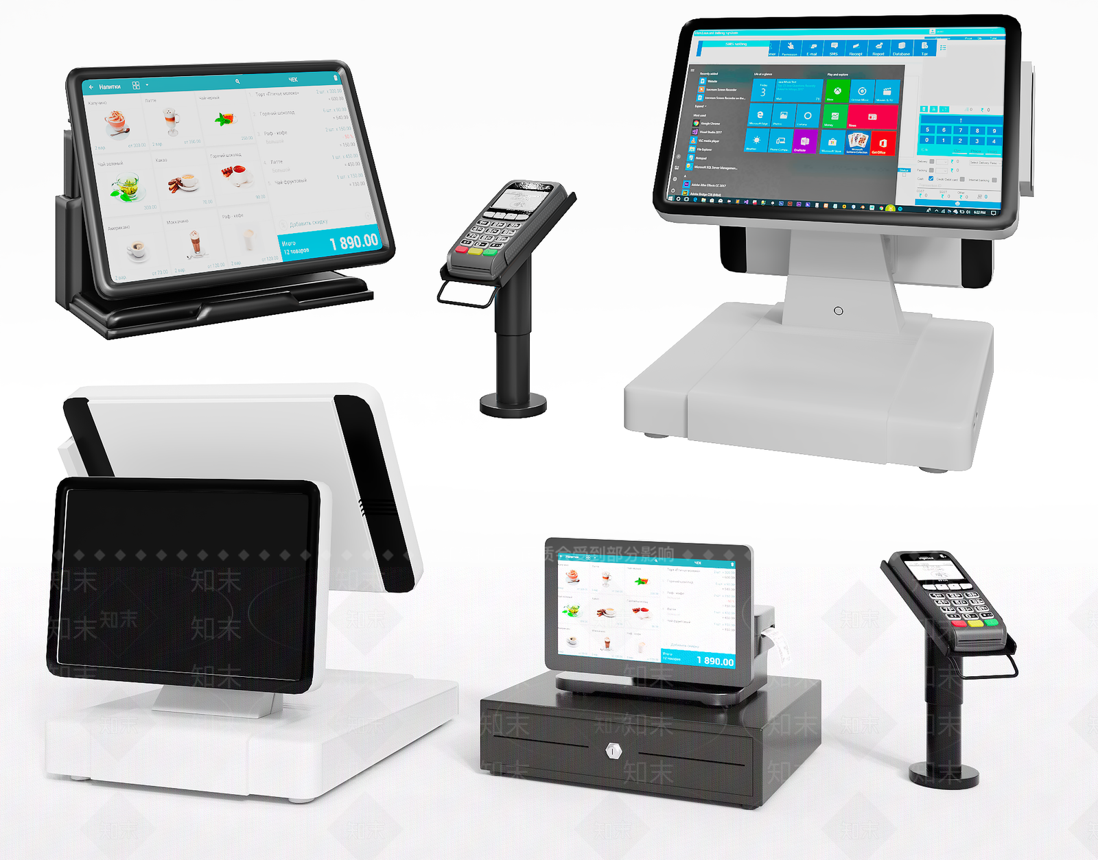 收银机3D模型下载【ID:1144146130】