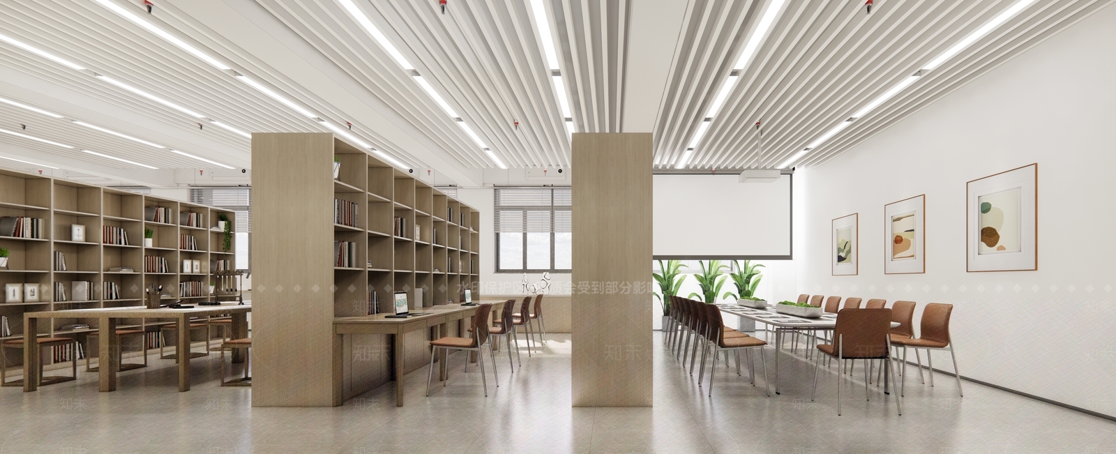 现代教工之家SU模型下载【ID:1144148696】