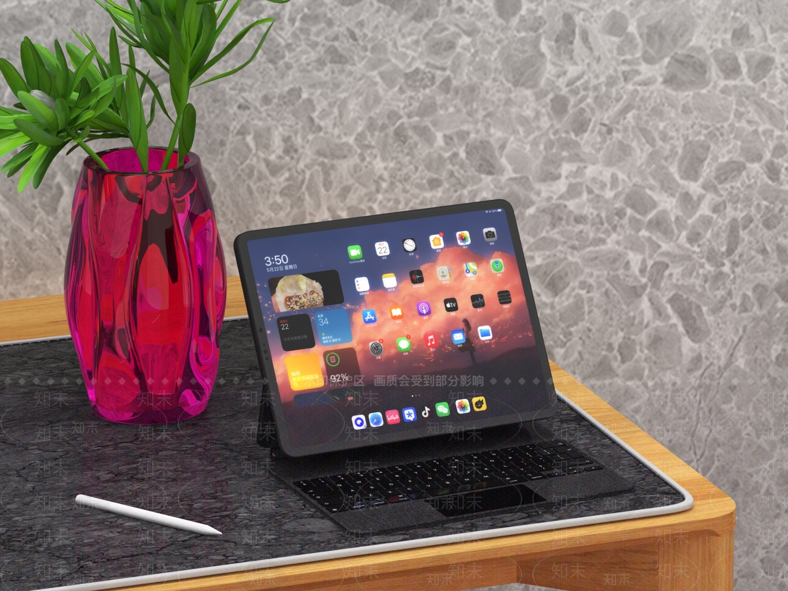 平板电脑SU模型下载【ID:1144150872】