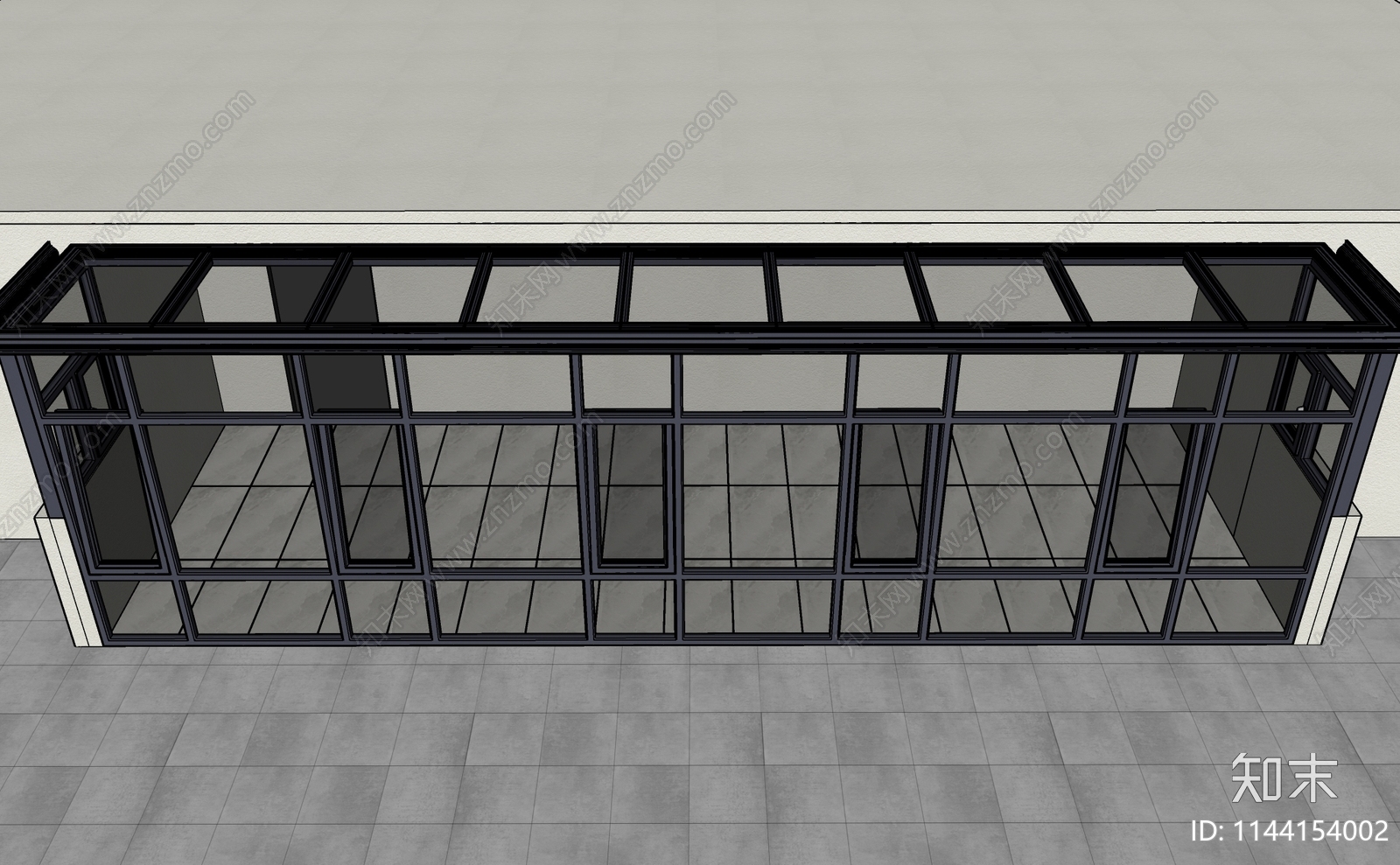 现代阳光房SU模型下载【ID:1144154002】