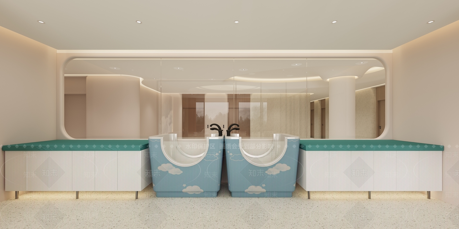 现代医院3D模型下载【ID:1144165456】