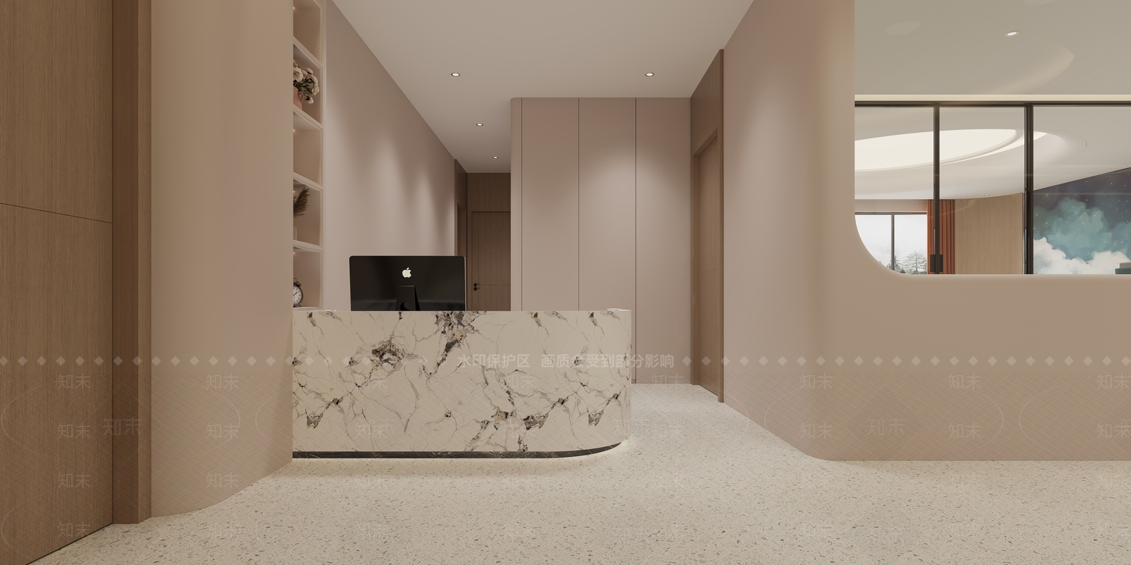 现代医院3D模型下载【ID:1144165703】