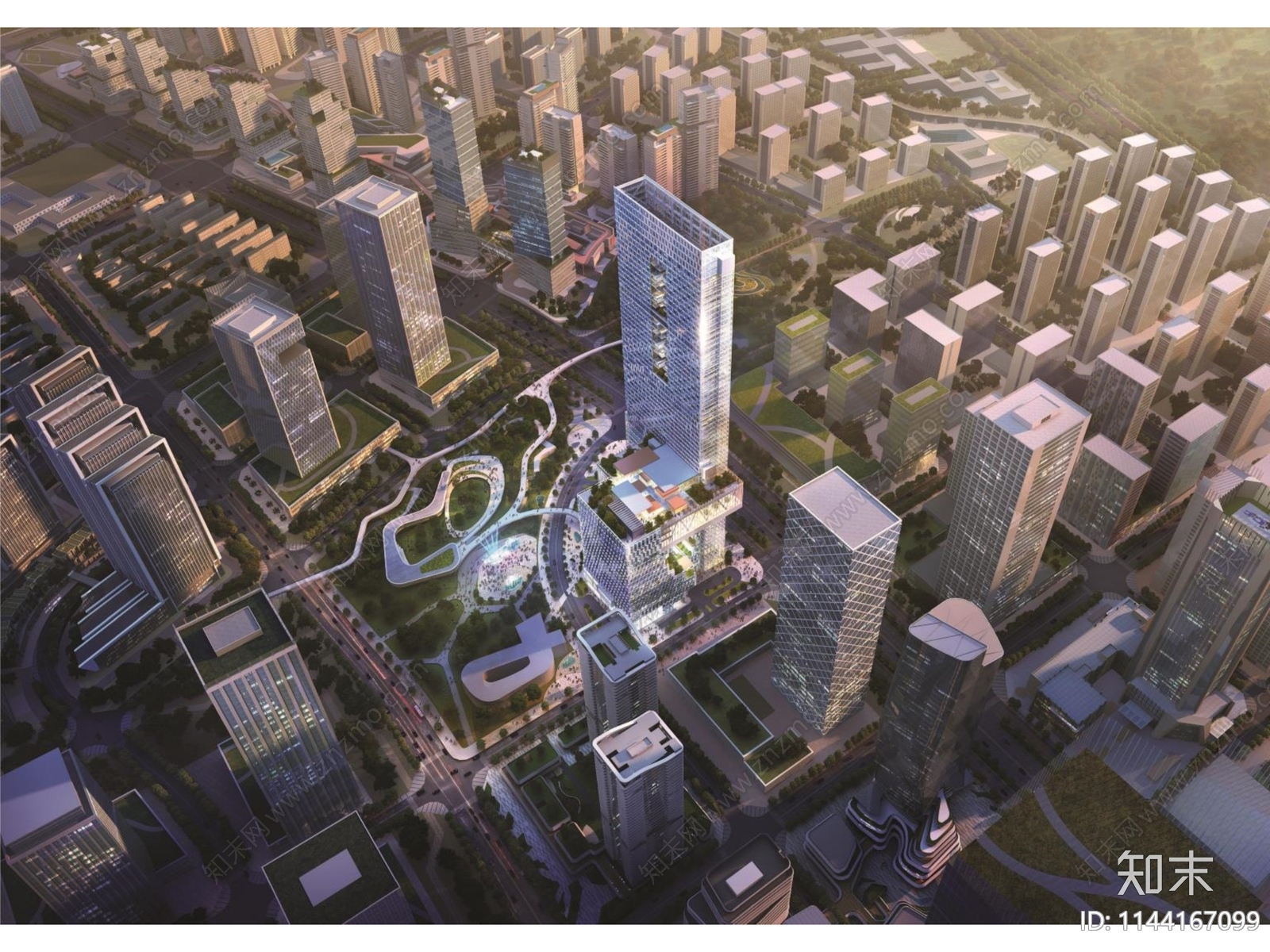 成都言几又国际文创中心建筑规划方案文本下载【ID:1144167099】_【知末方案文本库】