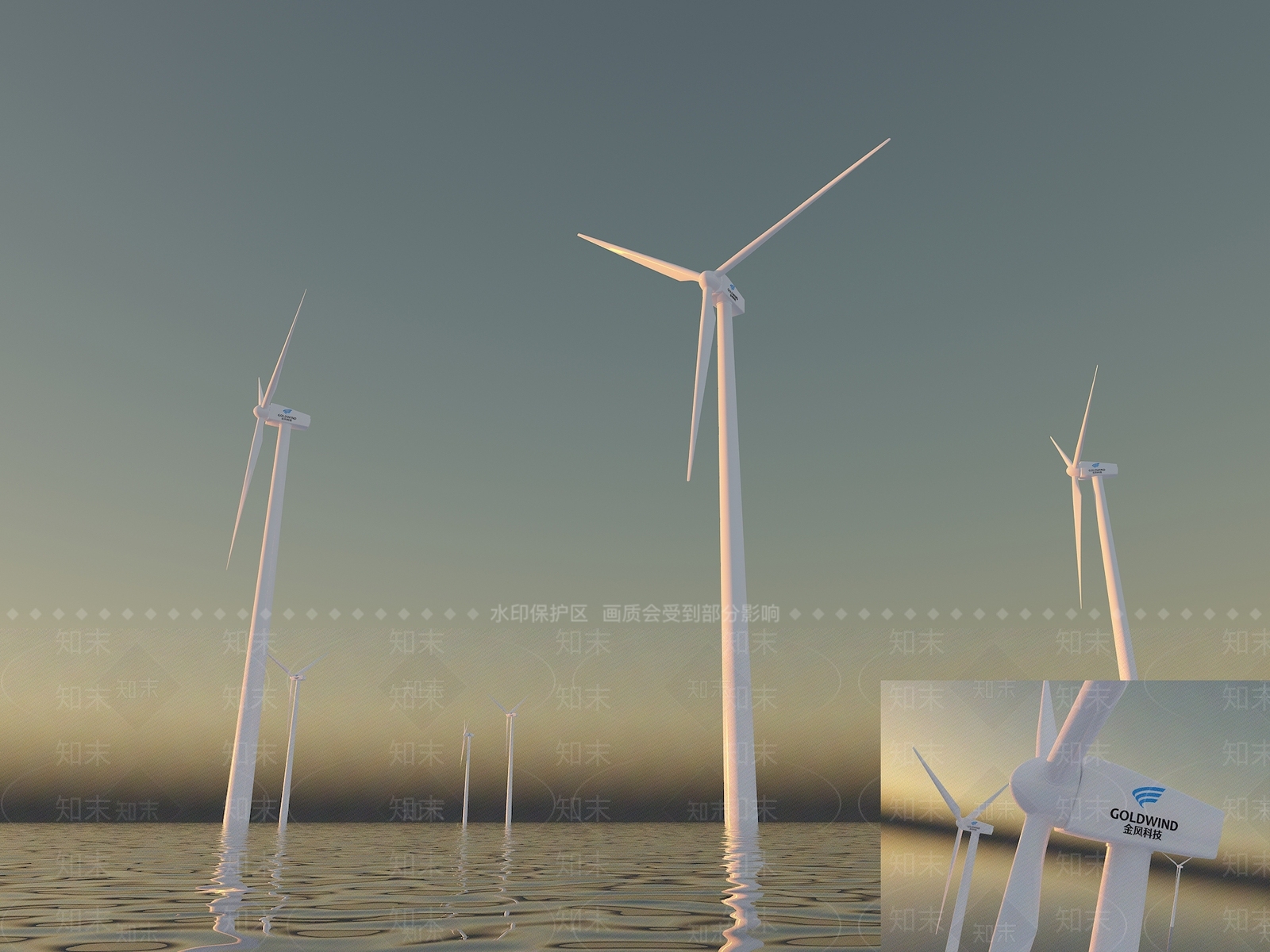 风车3D模型下载【ID:1144192194】