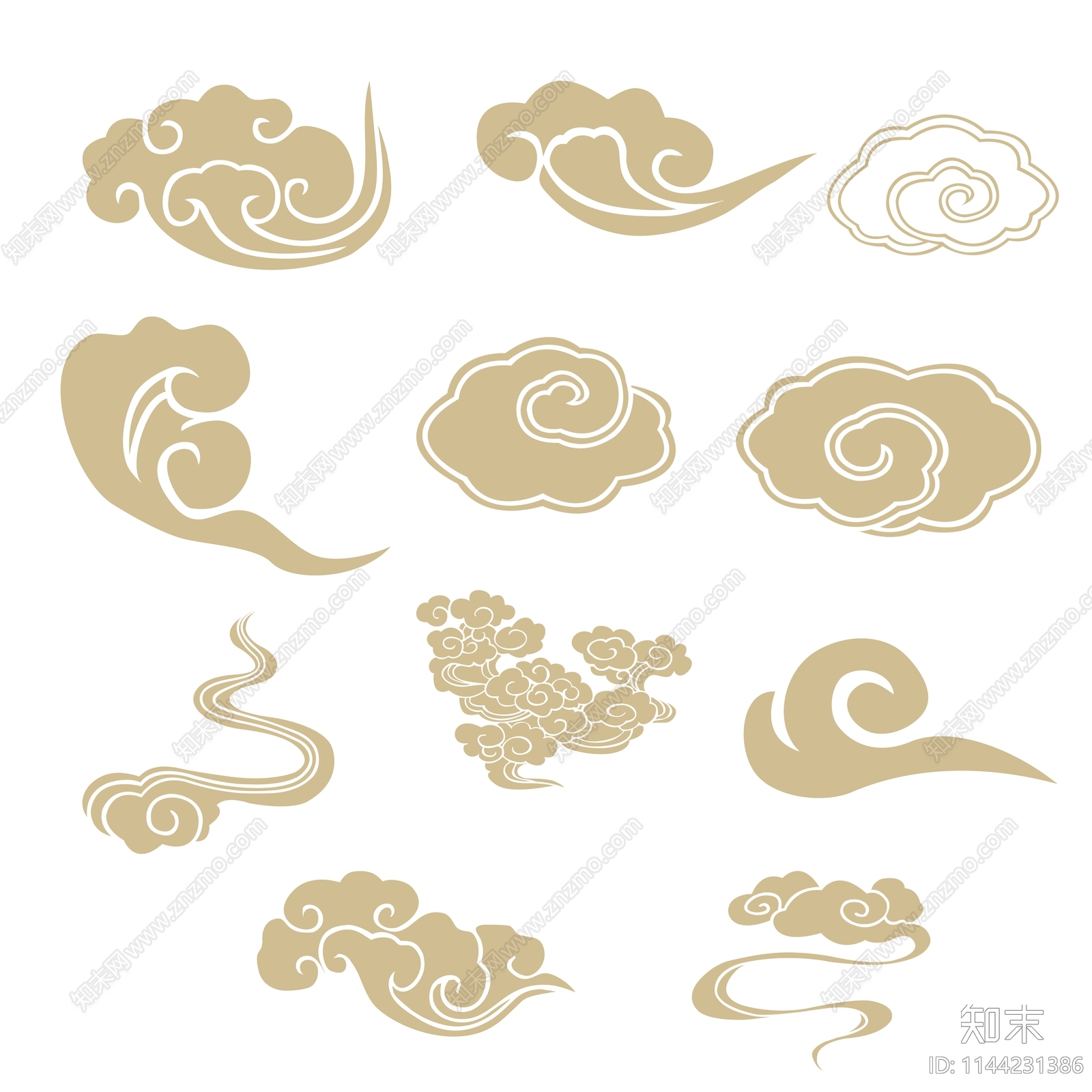 云设计素材精品下载_知末网