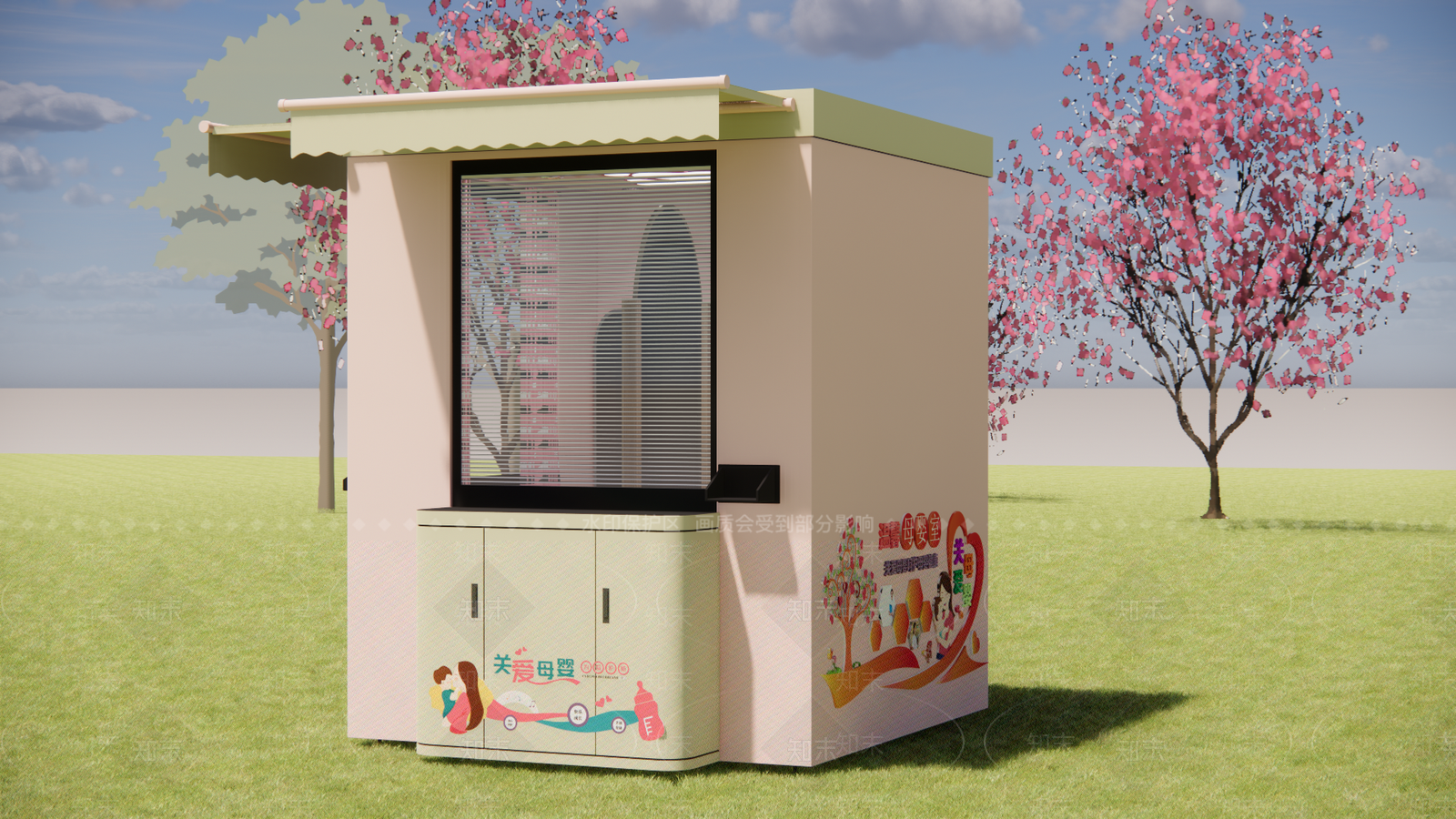 现代核酸小屋SU模型下载【ID:1144247403】