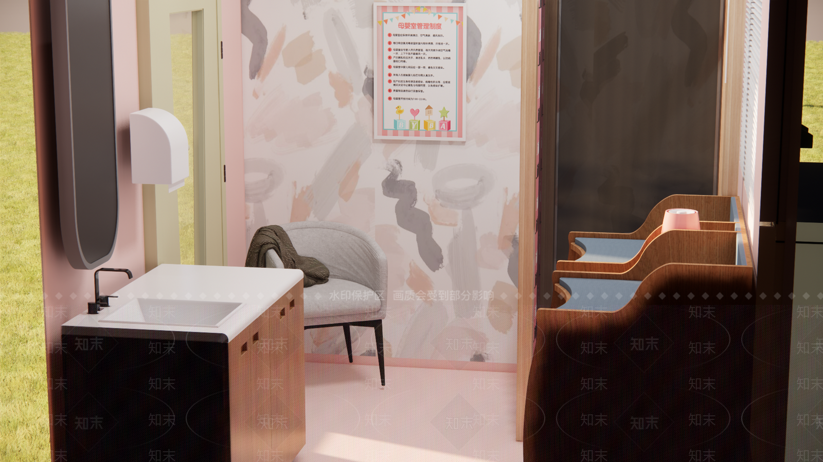 现代核酸小屋SU模型下载【ID:1144247403】