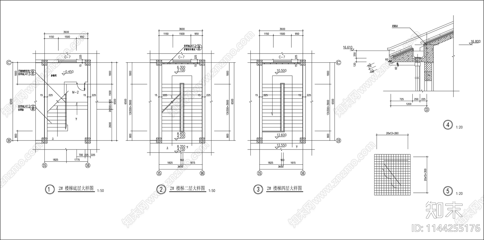 小学教学楼建筑cad施工图下载【ID:1144255176】