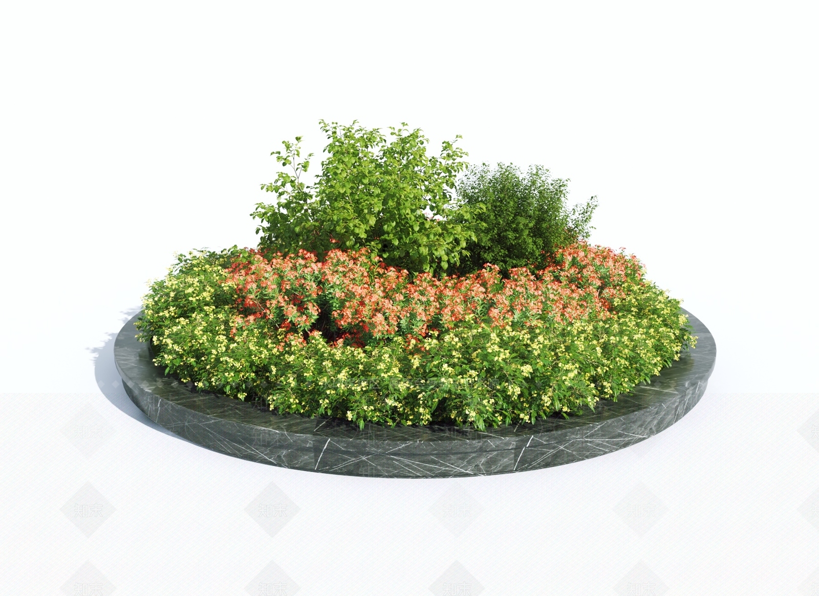 现代花坛3D模型下载【ID:1144272104】