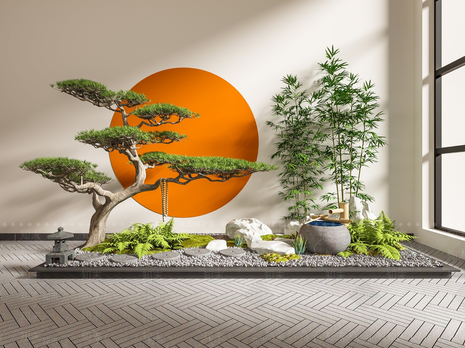 石头景观3D模型下载【ID:1144299697】