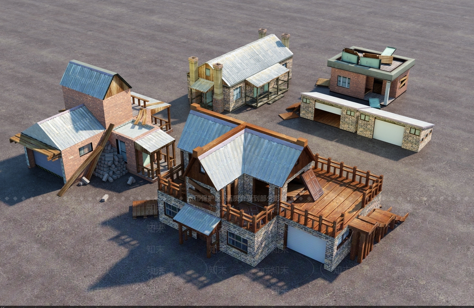 工业厂房3D模型下载【ID:1144301108】