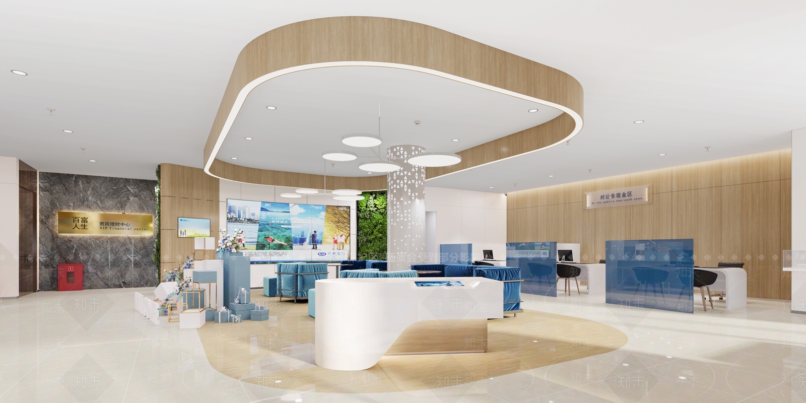 银行大厅3D模型下载【ID:1144348523】