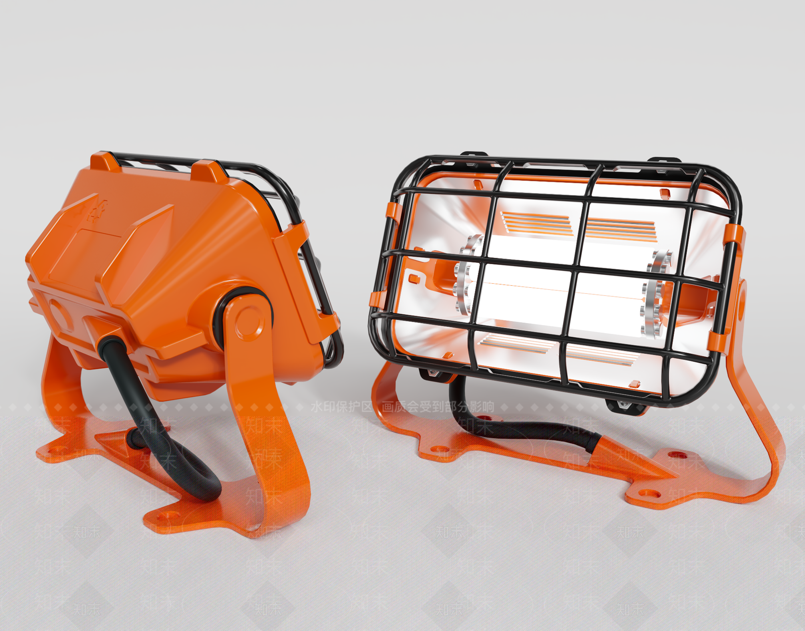 现代建筑户外灯SU模型下载【ID:1144348015】