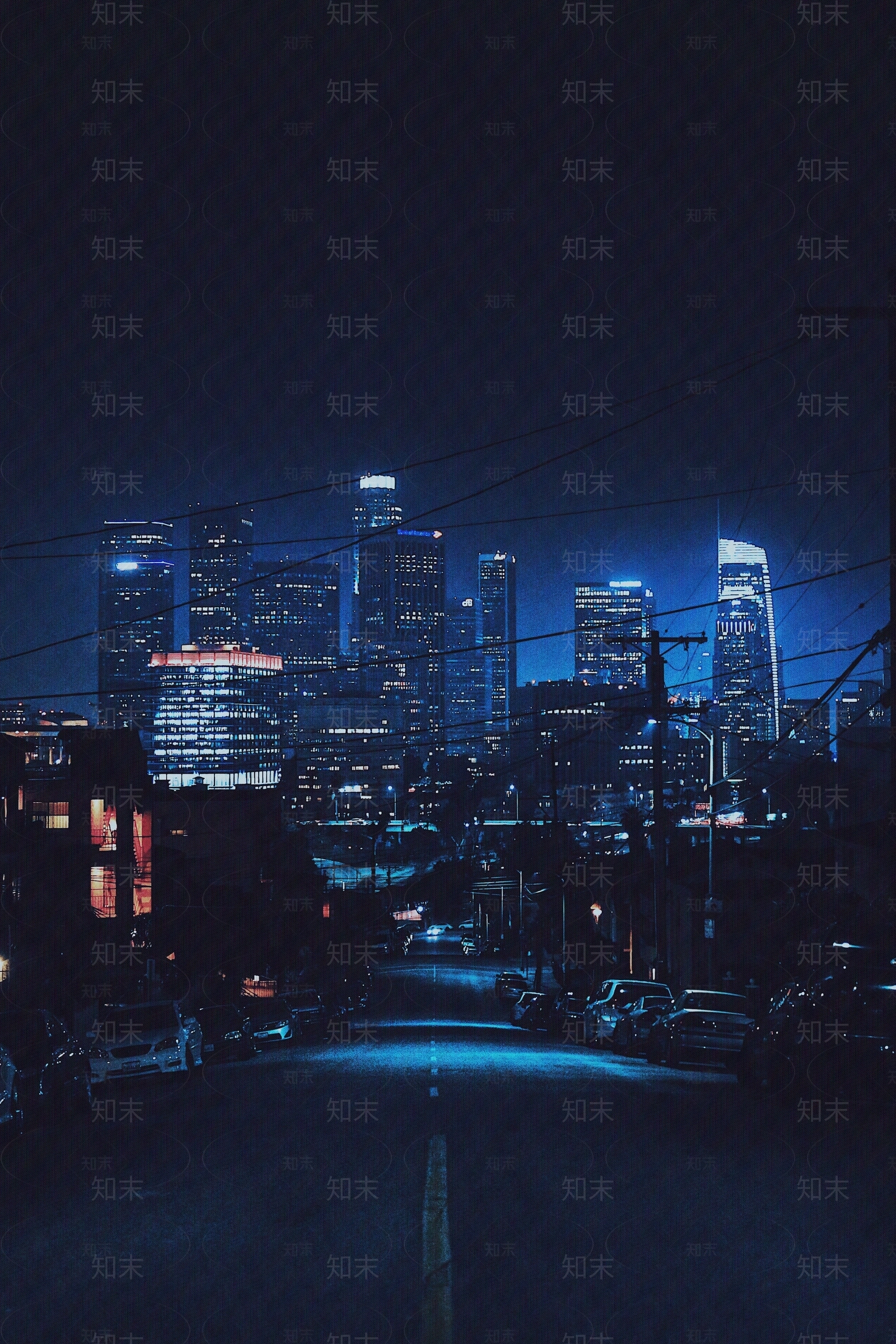 城市街道夜景贴图下载【ID:1144355787】
