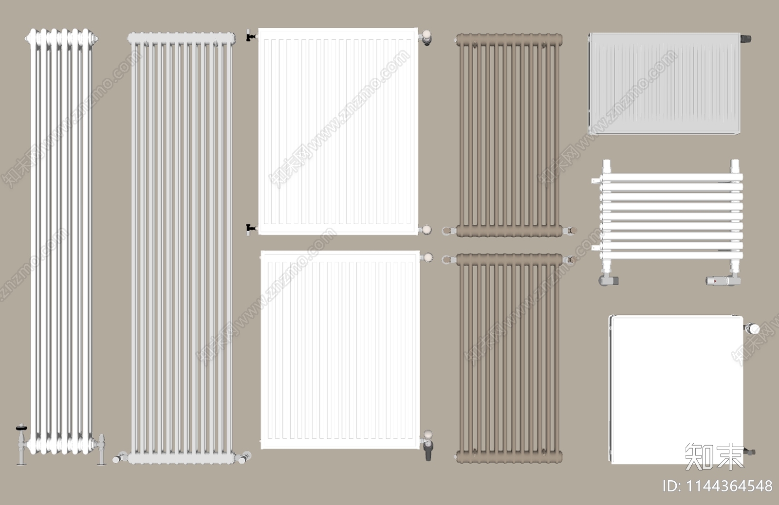 暖气片SU模型下载【ID:1144364548】
