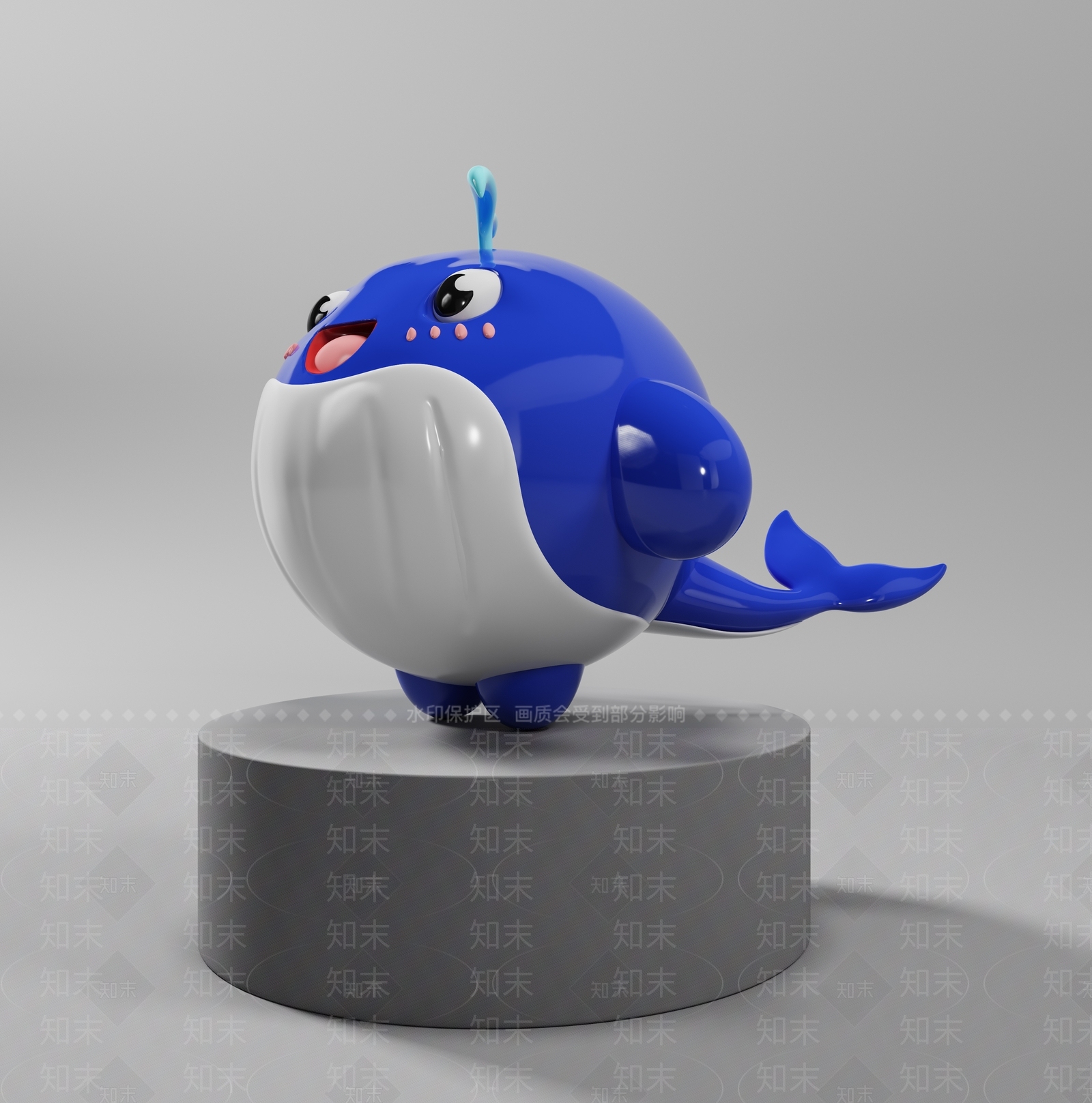 现代潮玩手办3D模型下载【ID:1144386516】