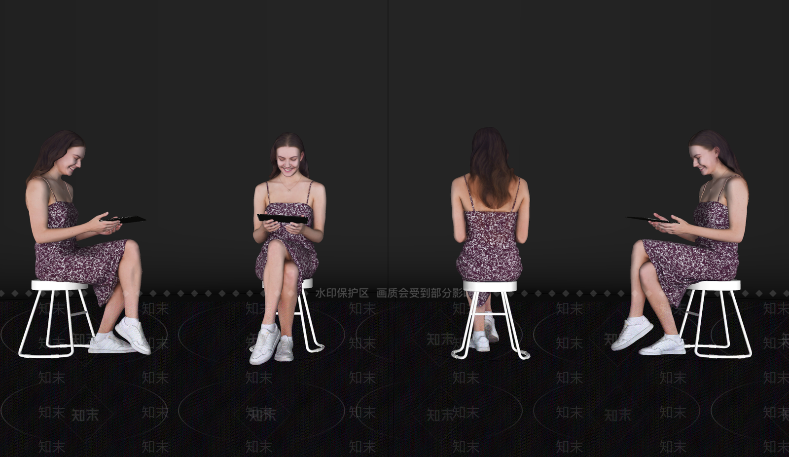 女人SU模型下载【ID:1144388818】