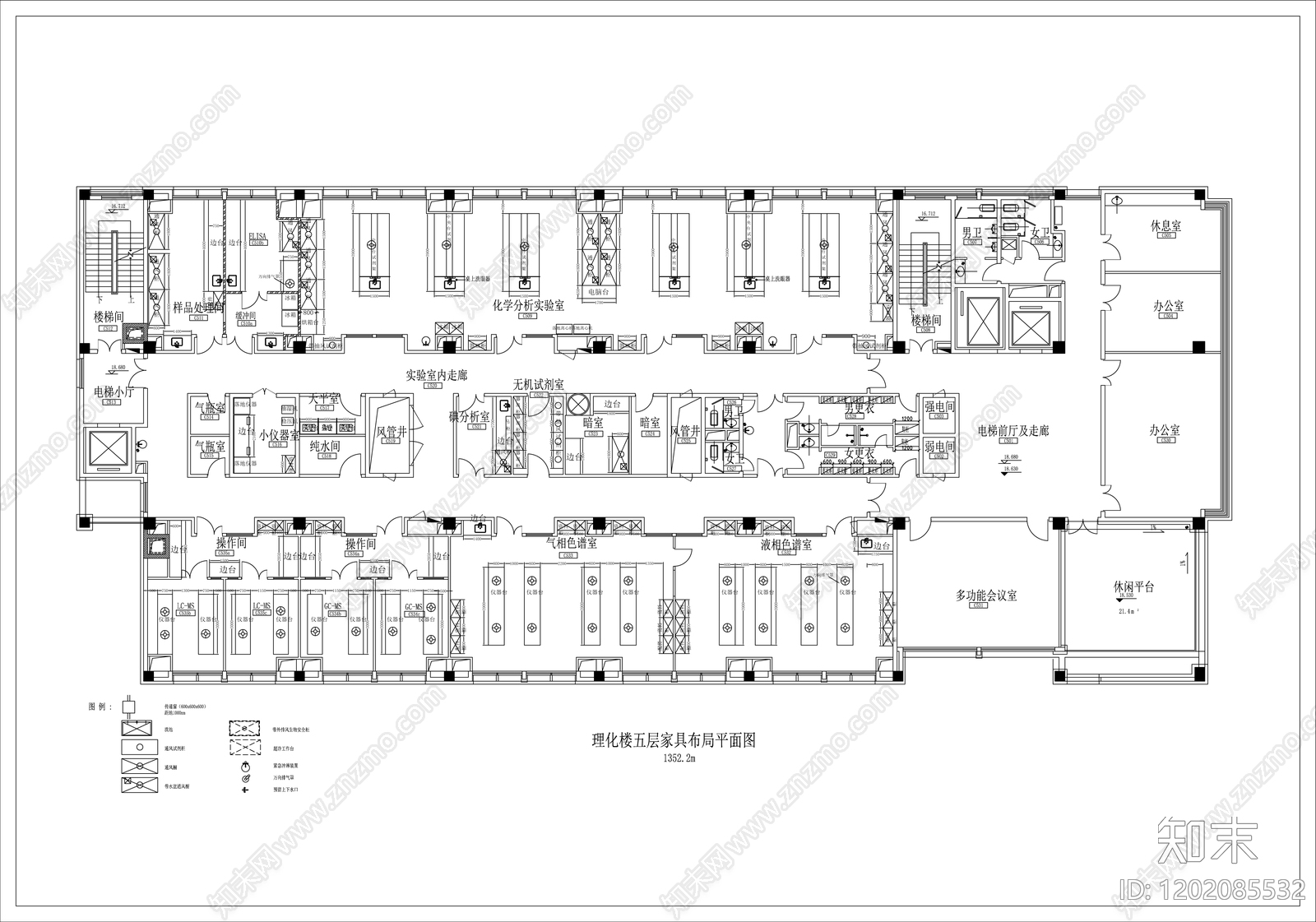 其他办公空间cad施工图下载【ID:1202085532】