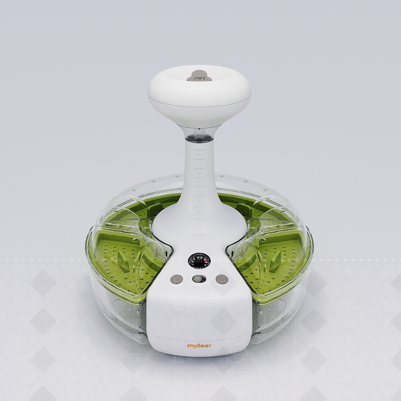 植物培养观察舱喷雾光感湿度计3D模型下载【ID:1144432867】