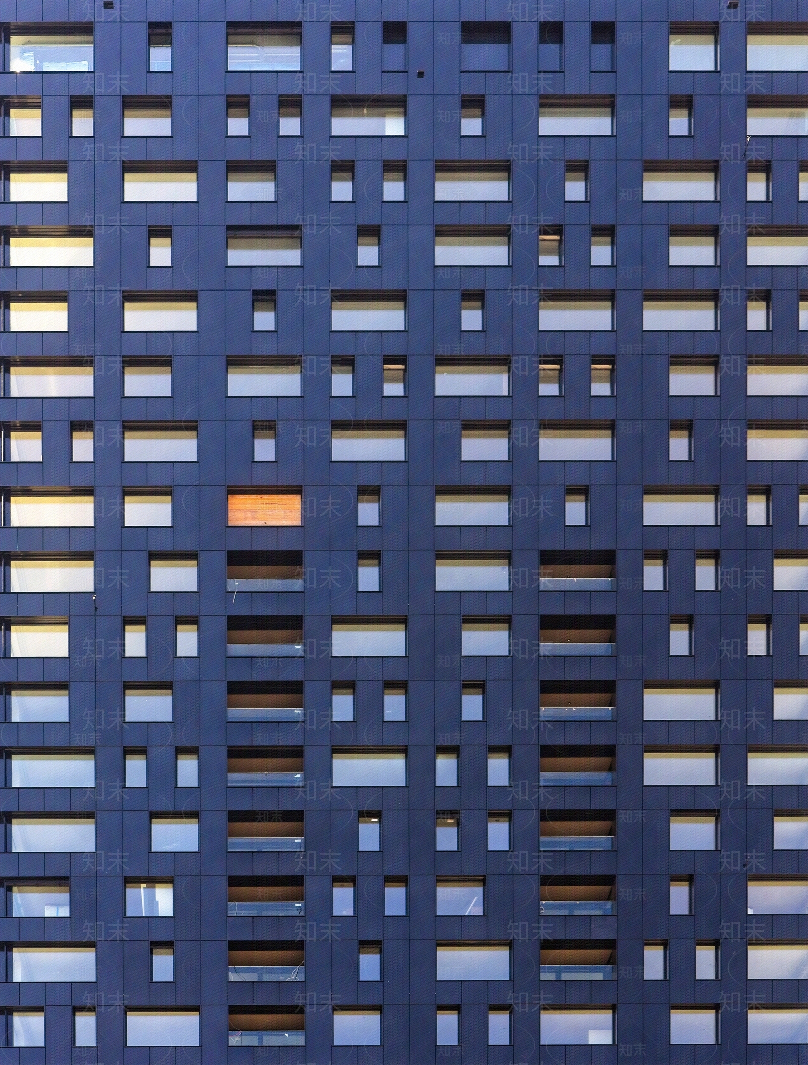 写字楼建筑外立面贴图下载【ID:1144440075】