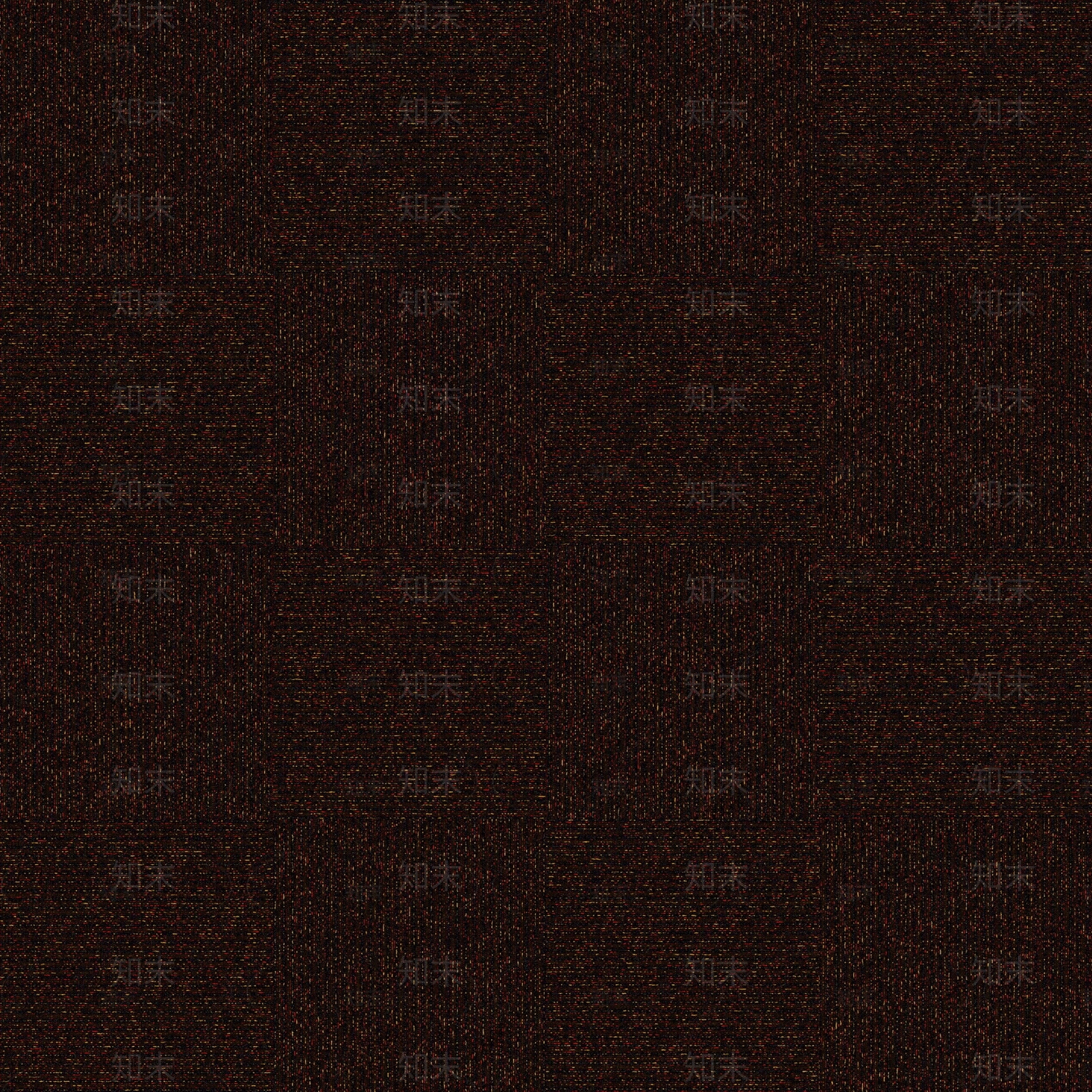 现代简约块状地毯深棕色贴图下载【ID:1144445511】