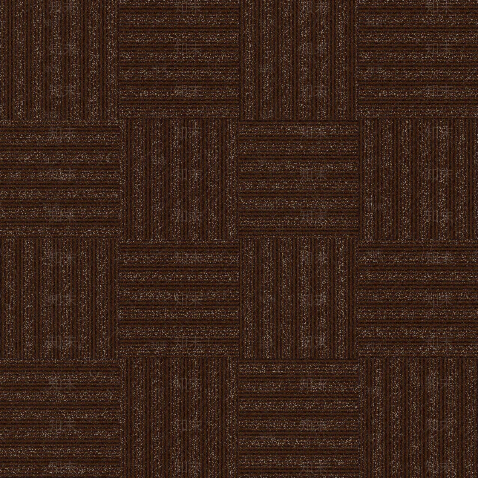 现代简约块状地毯深棕色贴图下载【ID:1144446871】