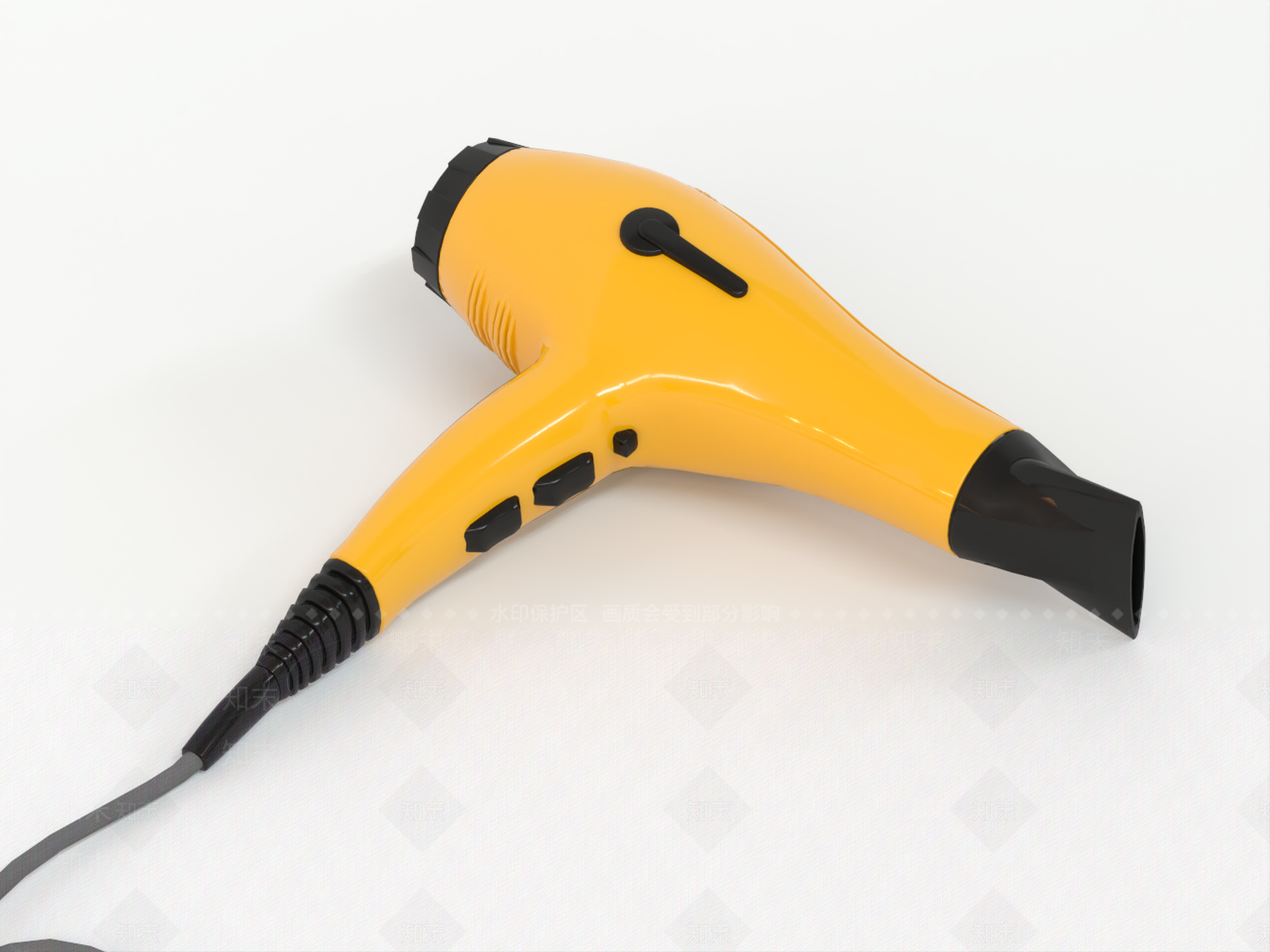 吹风机SU模型下载【ID:1144493591】