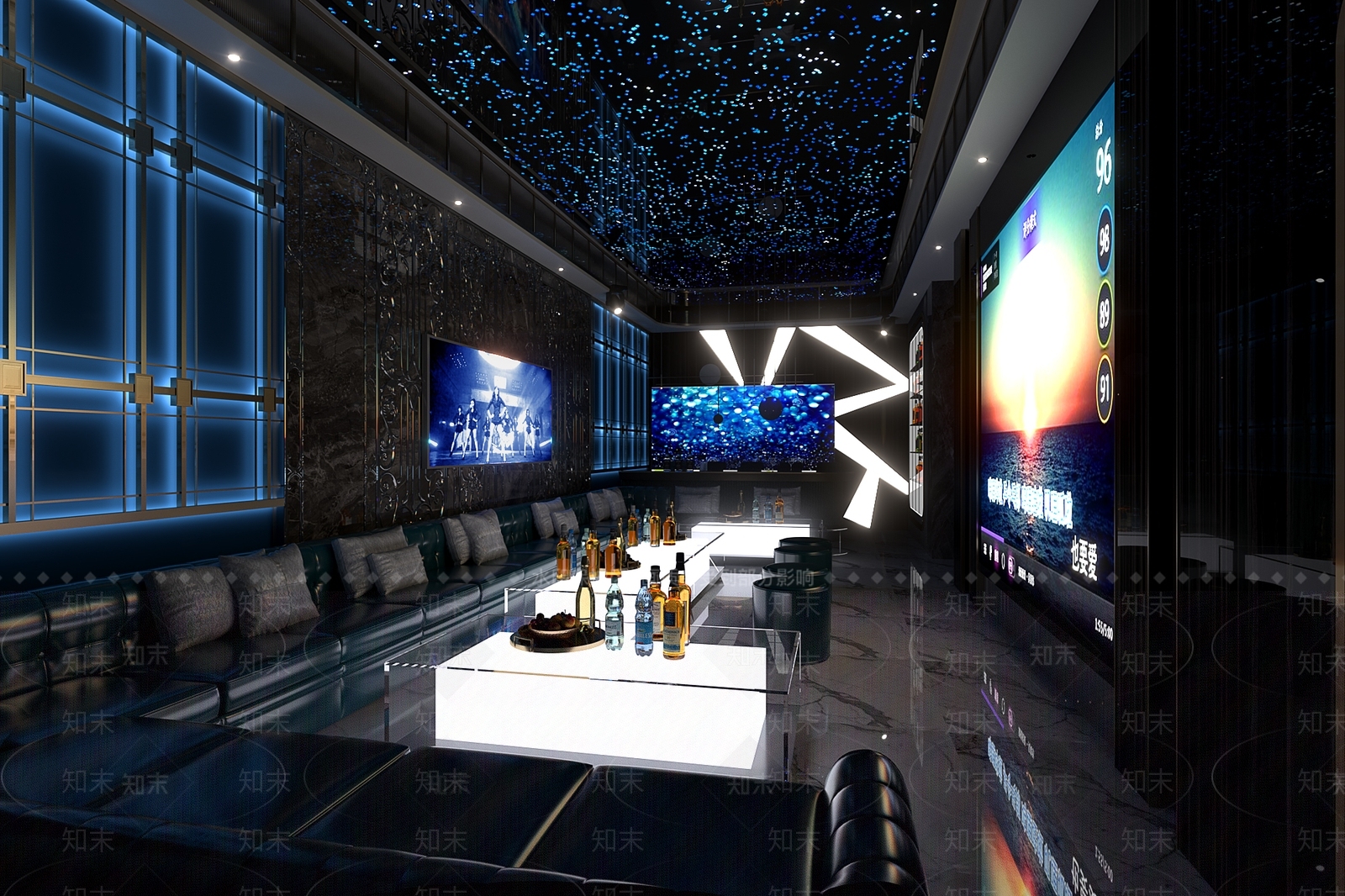 KTV包间3D模型下载【ID:1144520409】