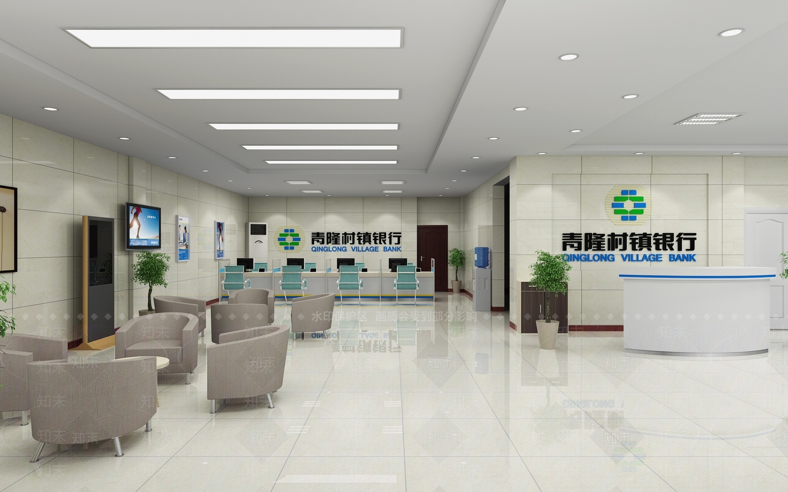 银行3D模型下载【ID:1144541124】
