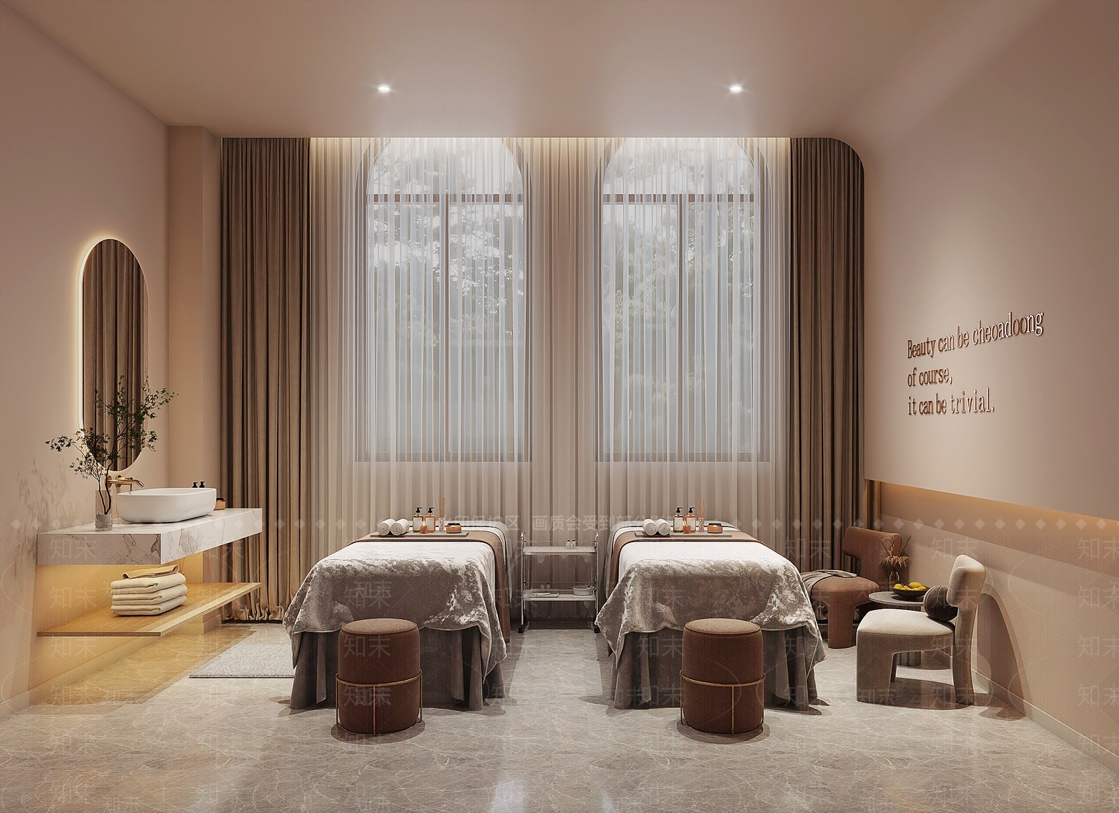 美容SPA店3D模型下载【ID:1144545426】