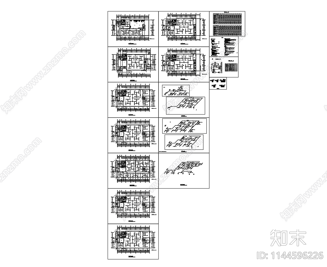 SDE气体自动灭火系统cad施工图下载【ID:1144596226】